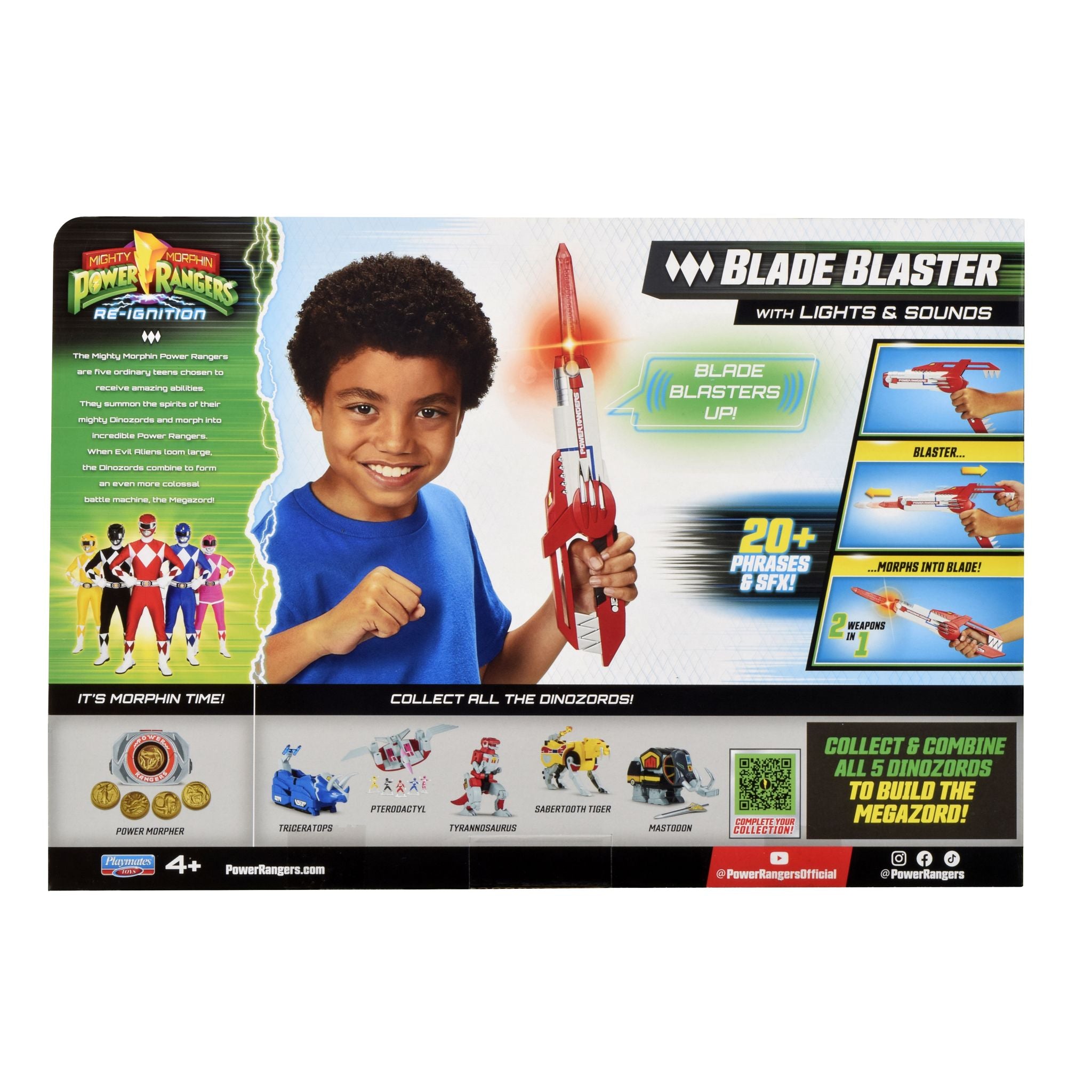 Power Rangers Mighty Morphin Blade Blaster