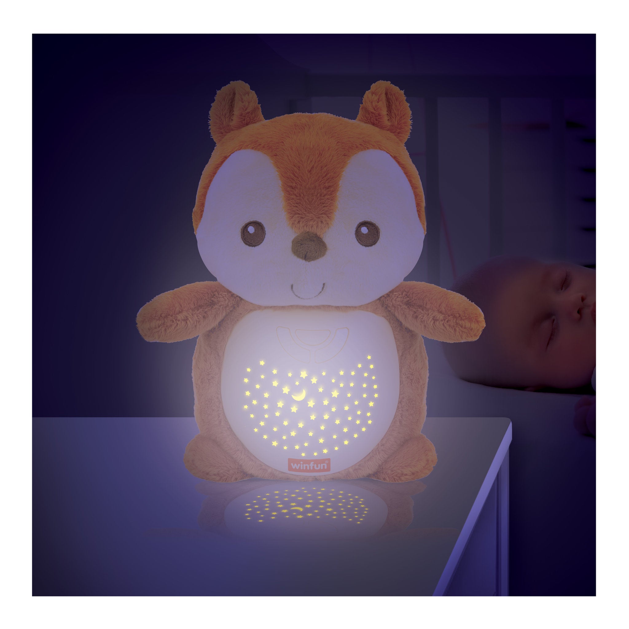 Winfun 2-In-1 Starry Lights Squirrel