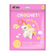 Crochet Keychain - Curly Unicorn