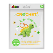 Crochet Keychain - Baby Stegosaur