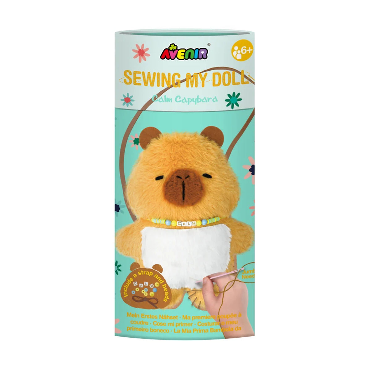 Avenir Sewing My Doll - Calm Capybara