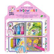 Play 'N' Colour Window Art Butterfly Garden