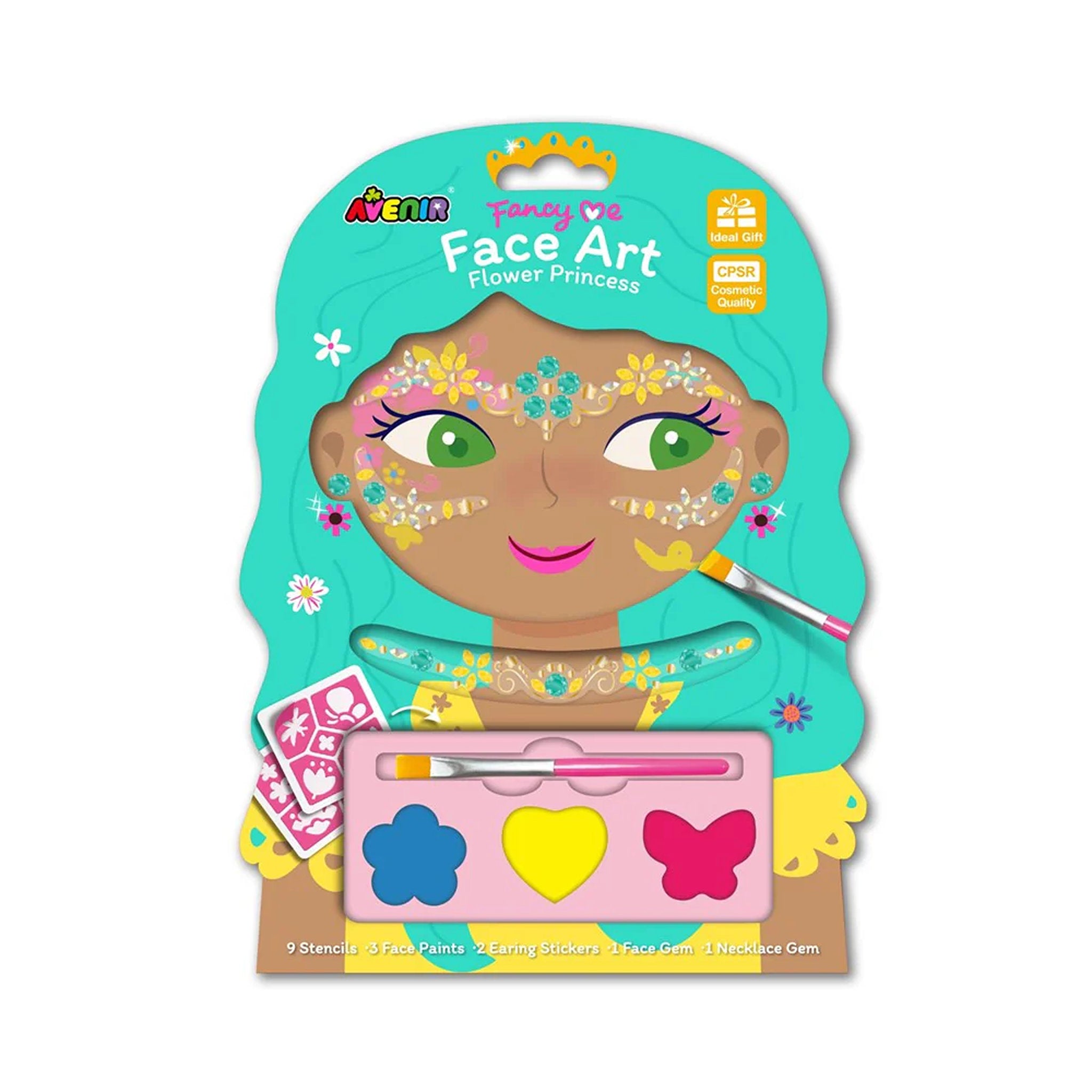 Avenir My Creative Face Art Kit - Flower Princess