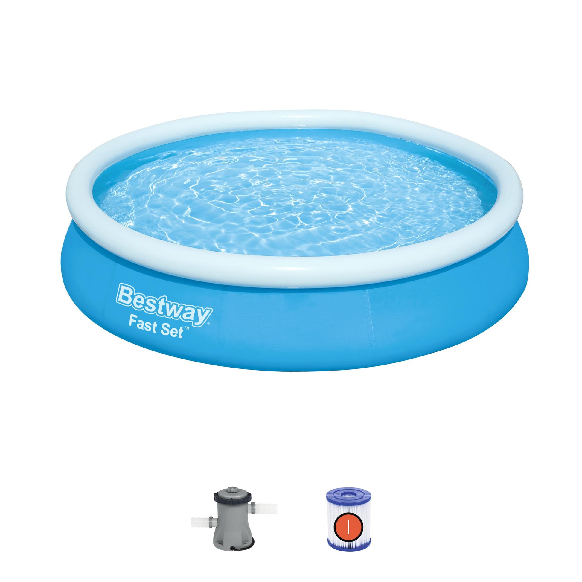 Bestway Easy Set Pool With Pump and Filter 12Ft - Toyworld Australia