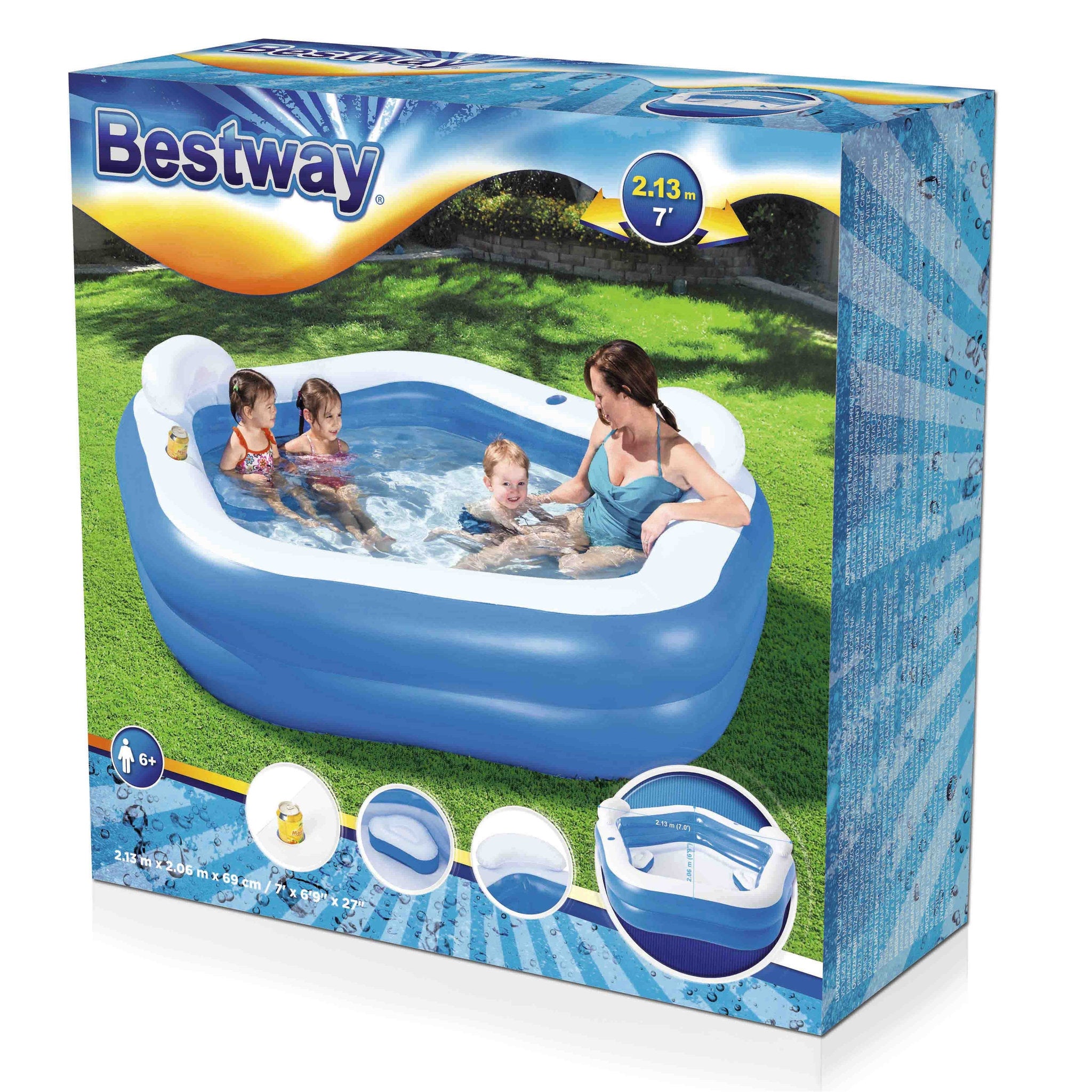 Bestways Pool With Seats - Toyworld Australia