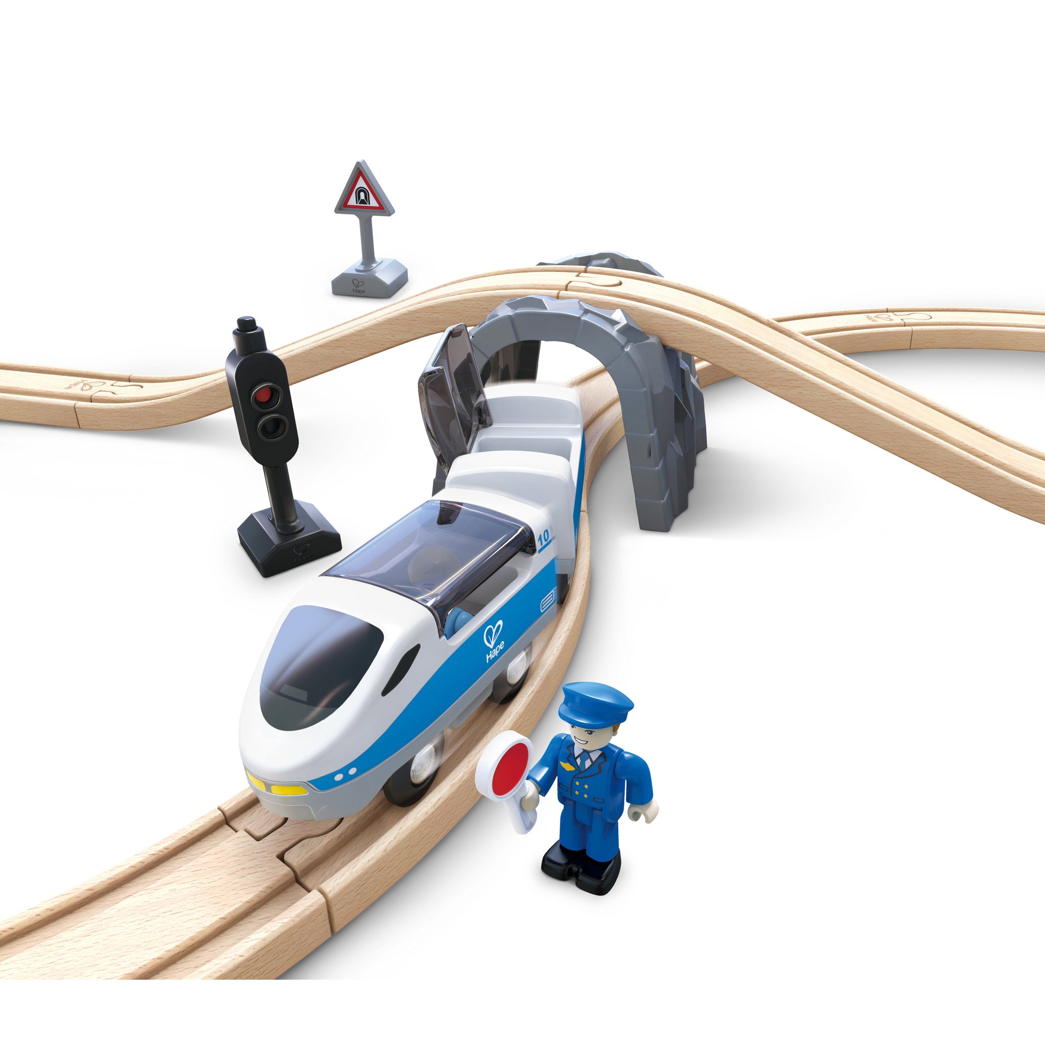 Hape Passenger Train 8 Pack Set