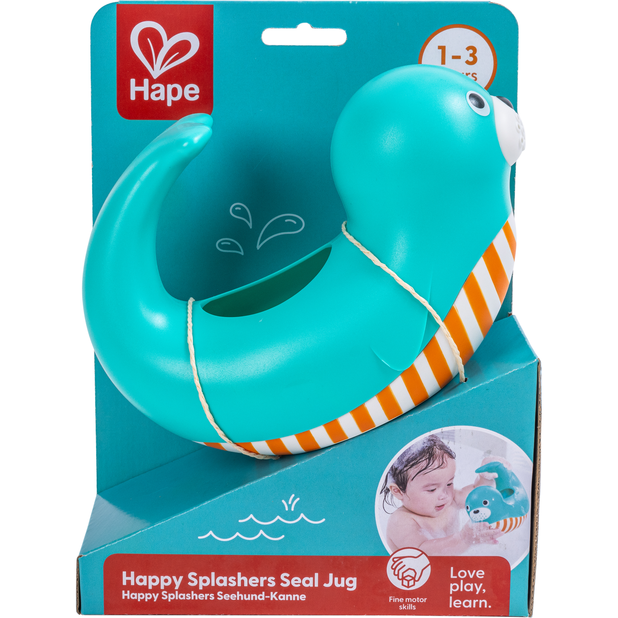 Hape Happy Splashers Seal Jug