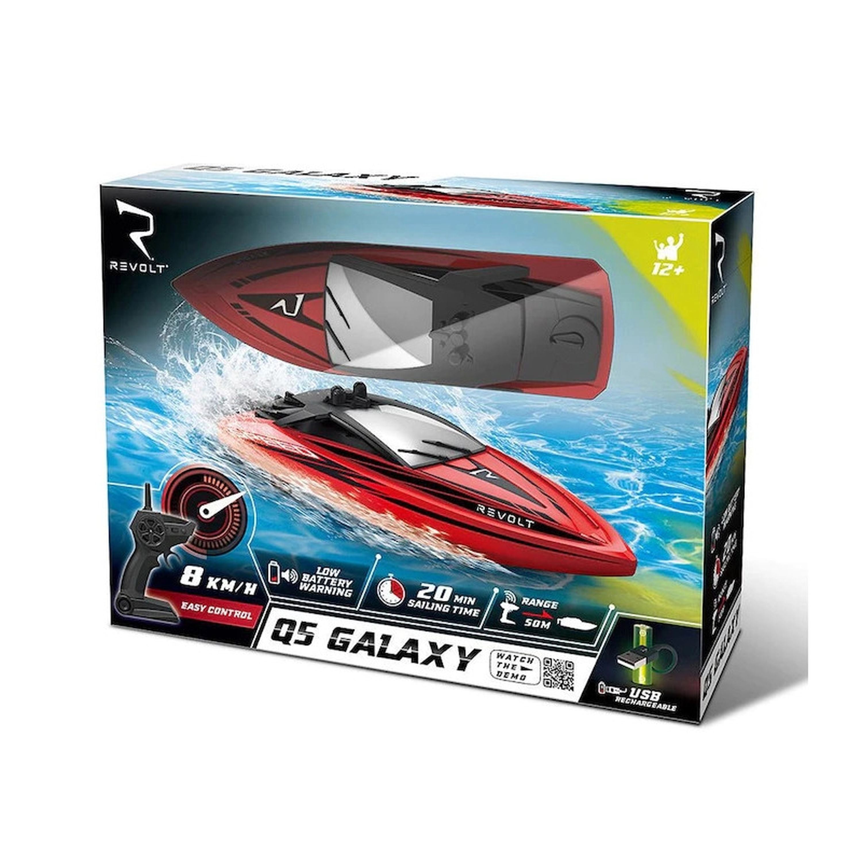 Revolt RC Q5 Mini Boat Dual Motor Drive Assorted Styles