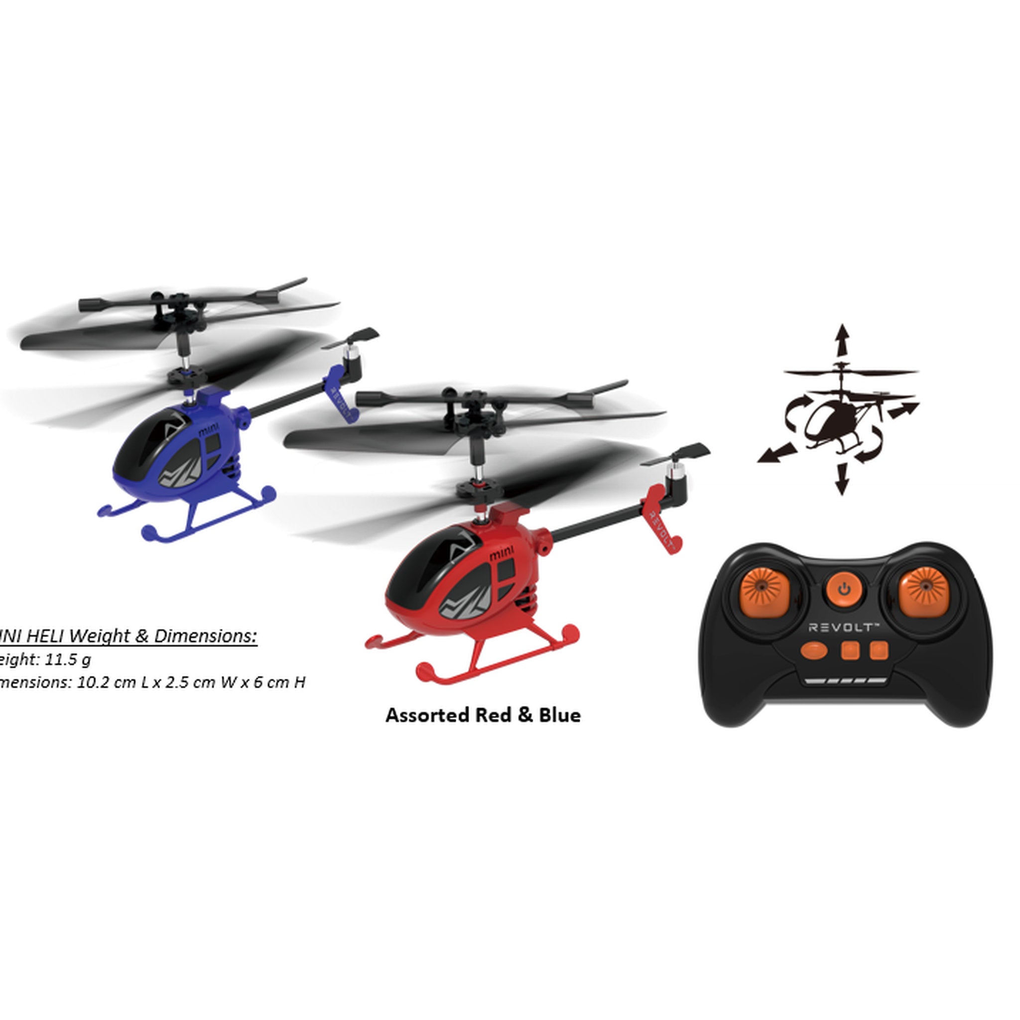 Revolt Radio Control Mini Helicopter