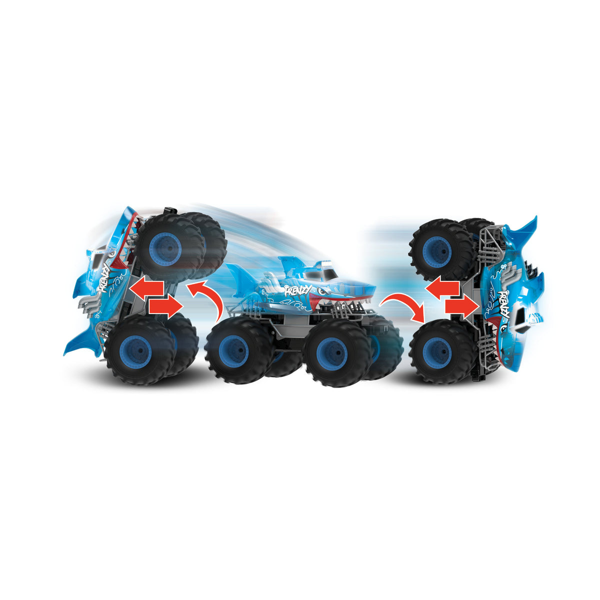 Revolt Radio Control Amphibious Shark Wheelie Monster Truck
