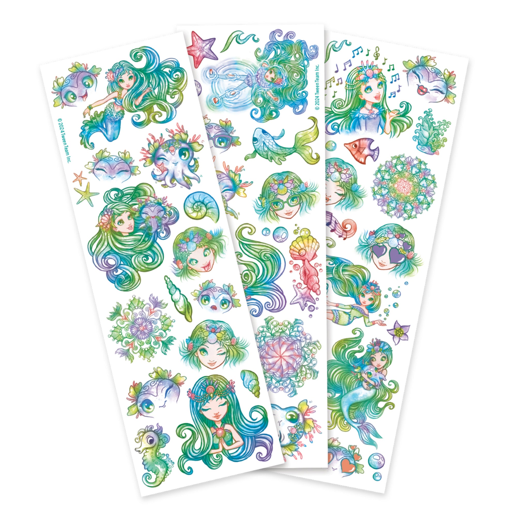 Nebulous Stars Temporary Tattoos Mini Pad Assorted Styles