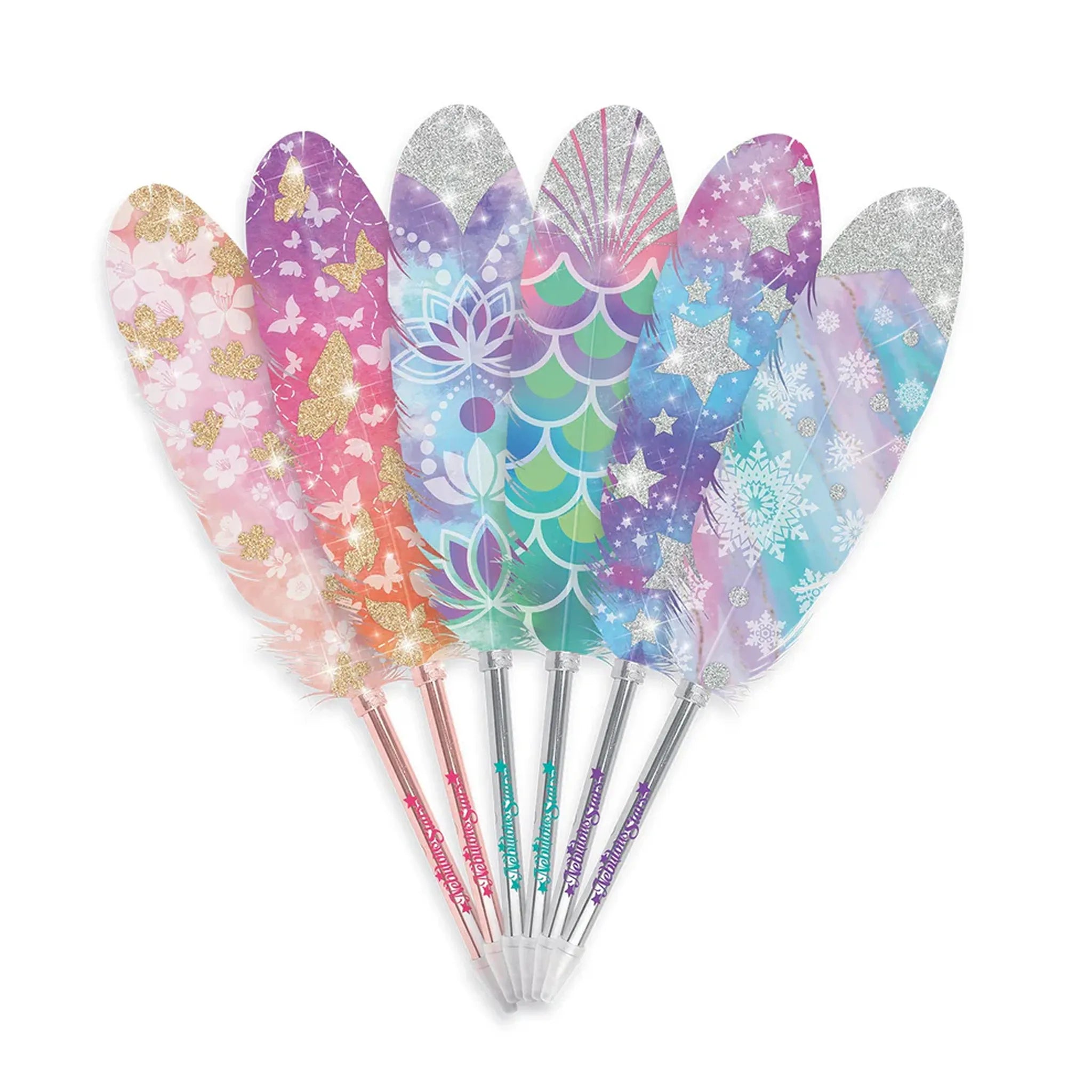 Nebulous Stars Feather Quill Pen Assorted Styles
