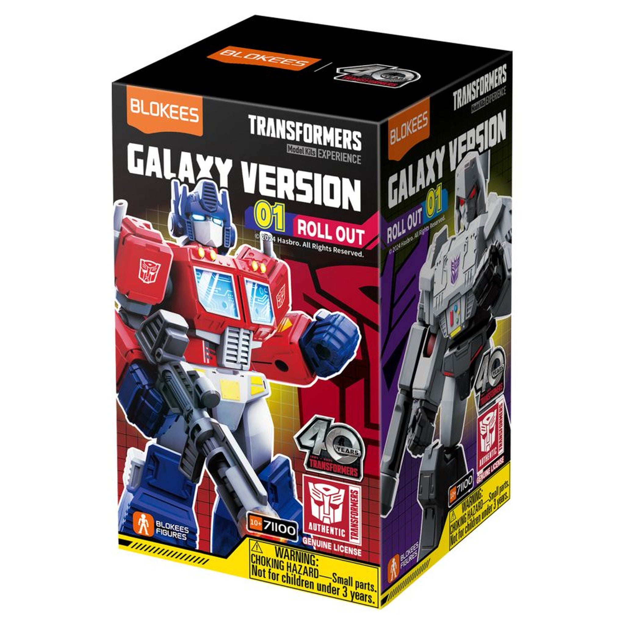Blokees Transformers - Galaxy Version 01 Roll Out Blind Box