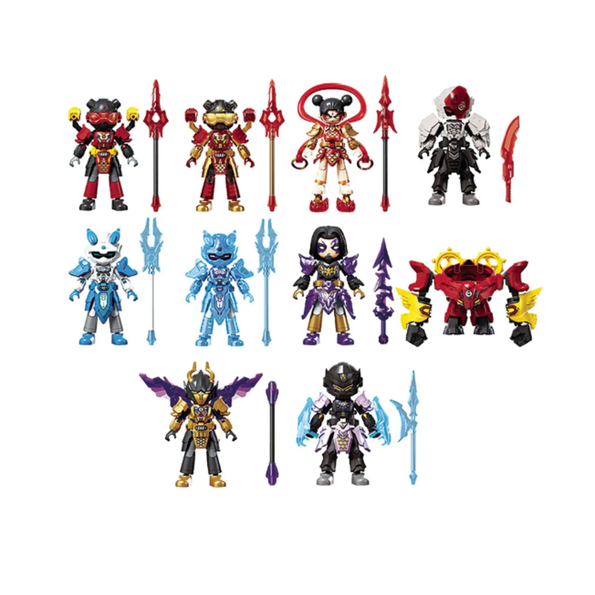 Blokees Hero Infinity - Galaxy Version Turbo 02 Fearless Demon Child FH-8 Blind Box