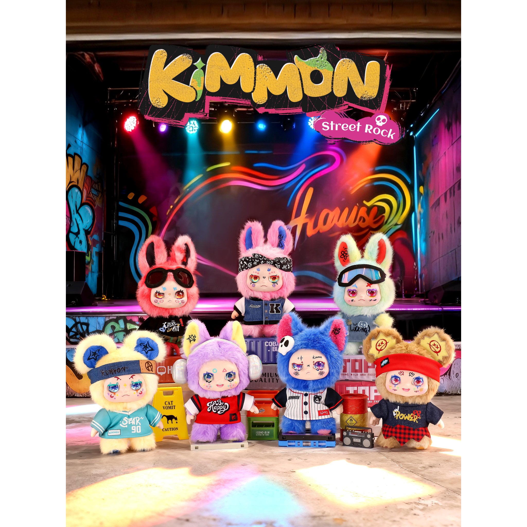 Kimmon Street Rock Plush Blind Box
