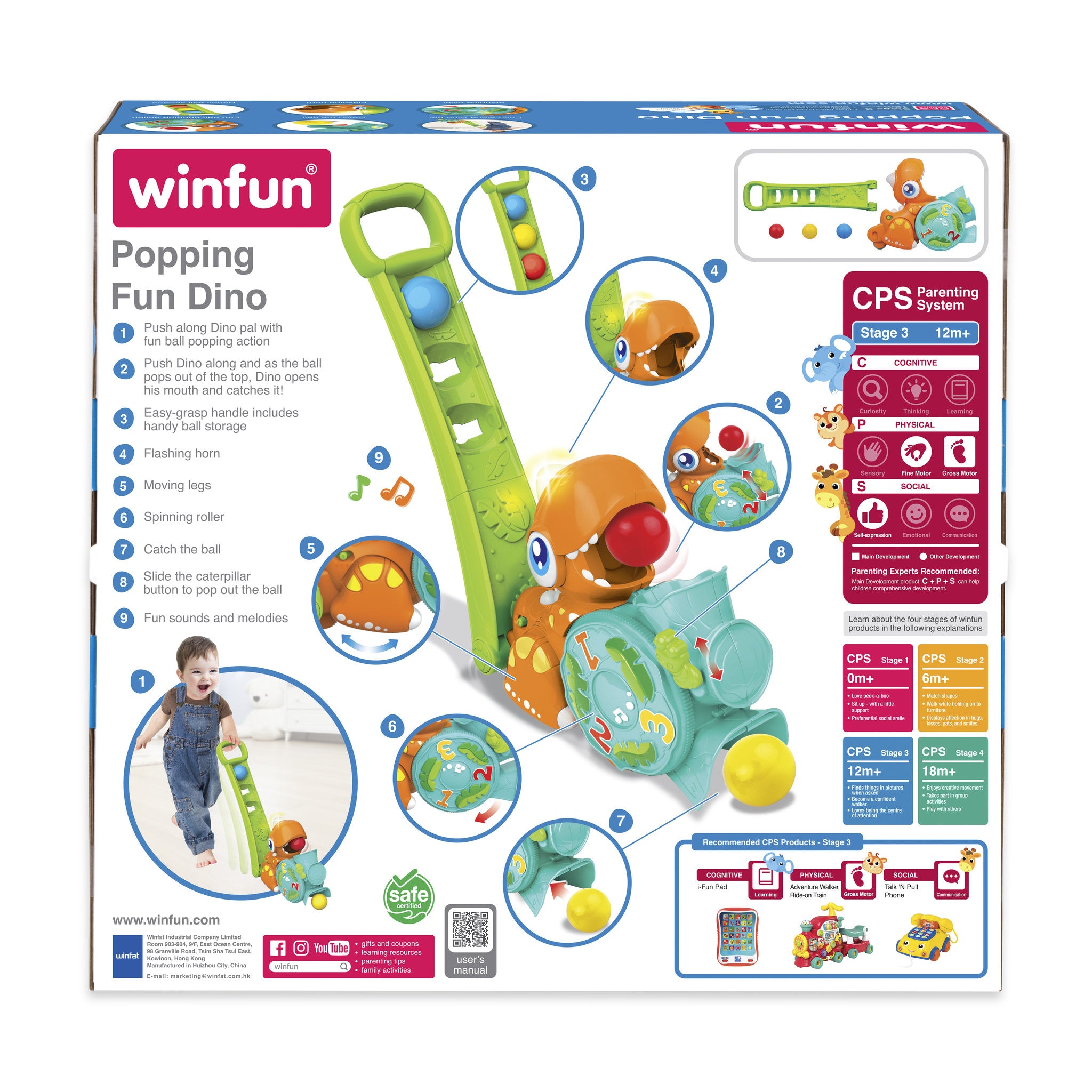 Winfun Popping Fun Dino