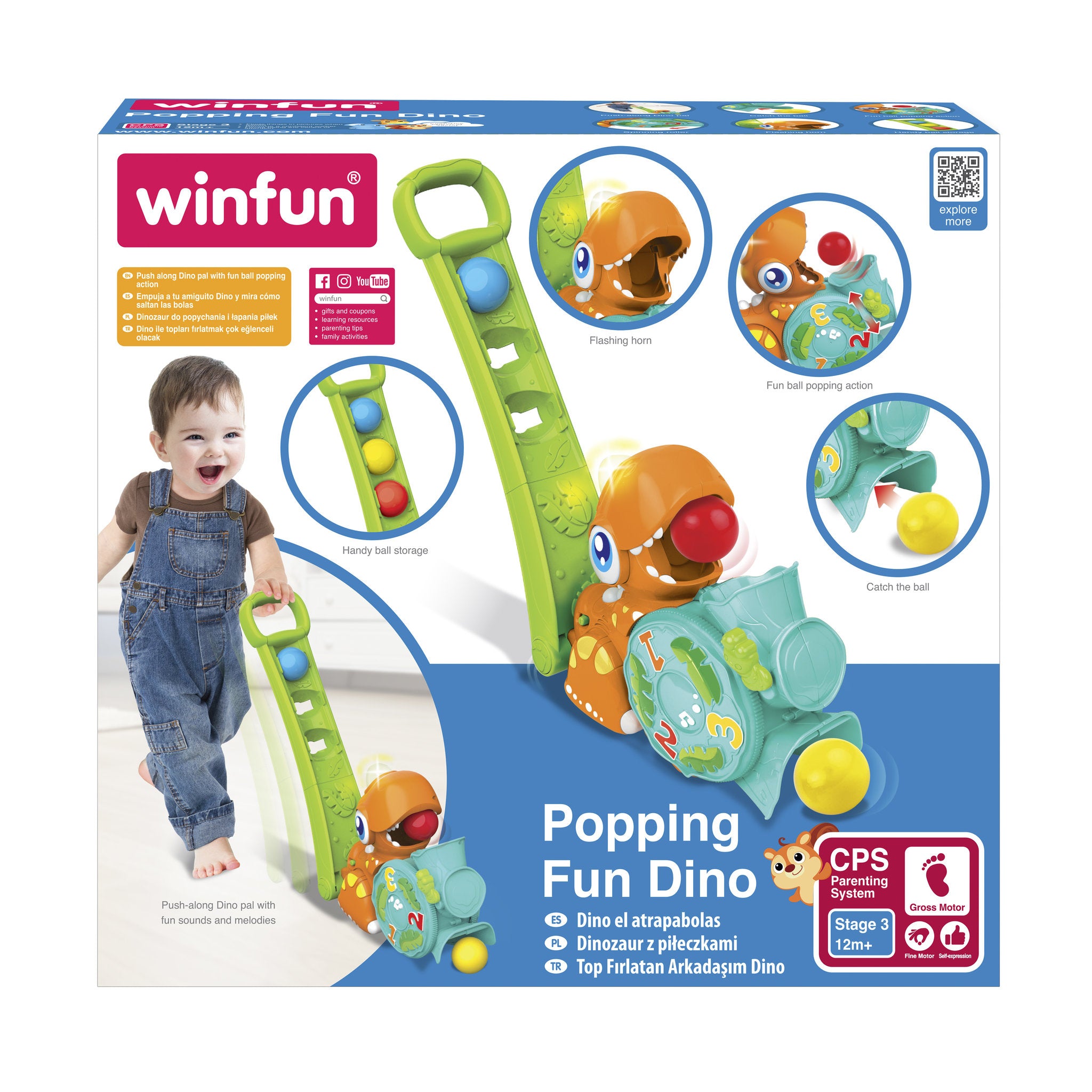Winfun Popping Fun Dino