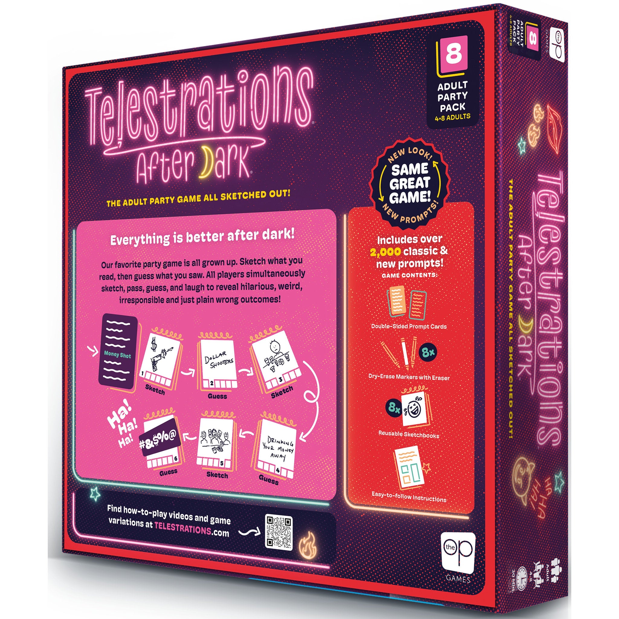 Telestrations After Dark Game