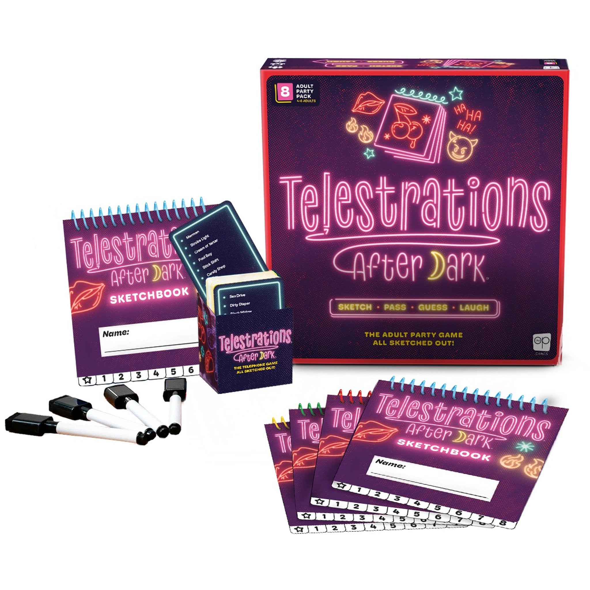 Telestrations After Dark Game