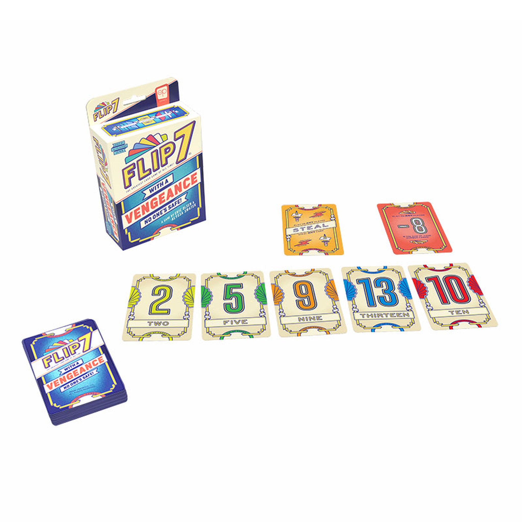 Flip 7 With A Vengeance Edition Card Game