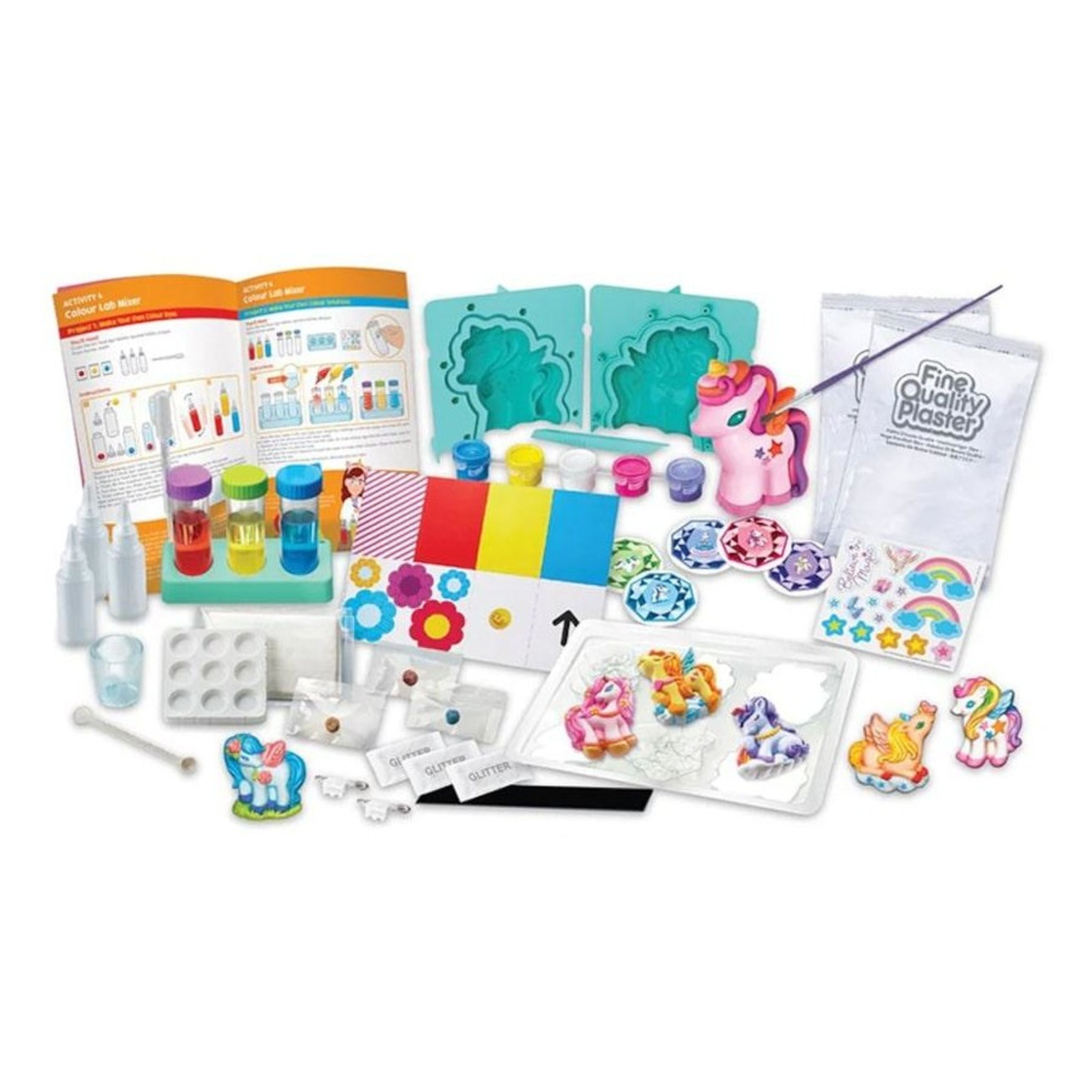 4M Steam Powered Kids Rainbow Unicorns Science Kit