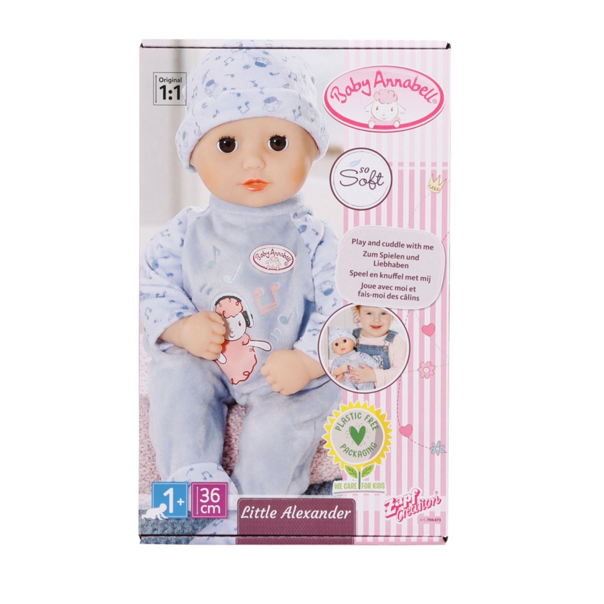 Baby Annabell Little Alexander 36cm Doll