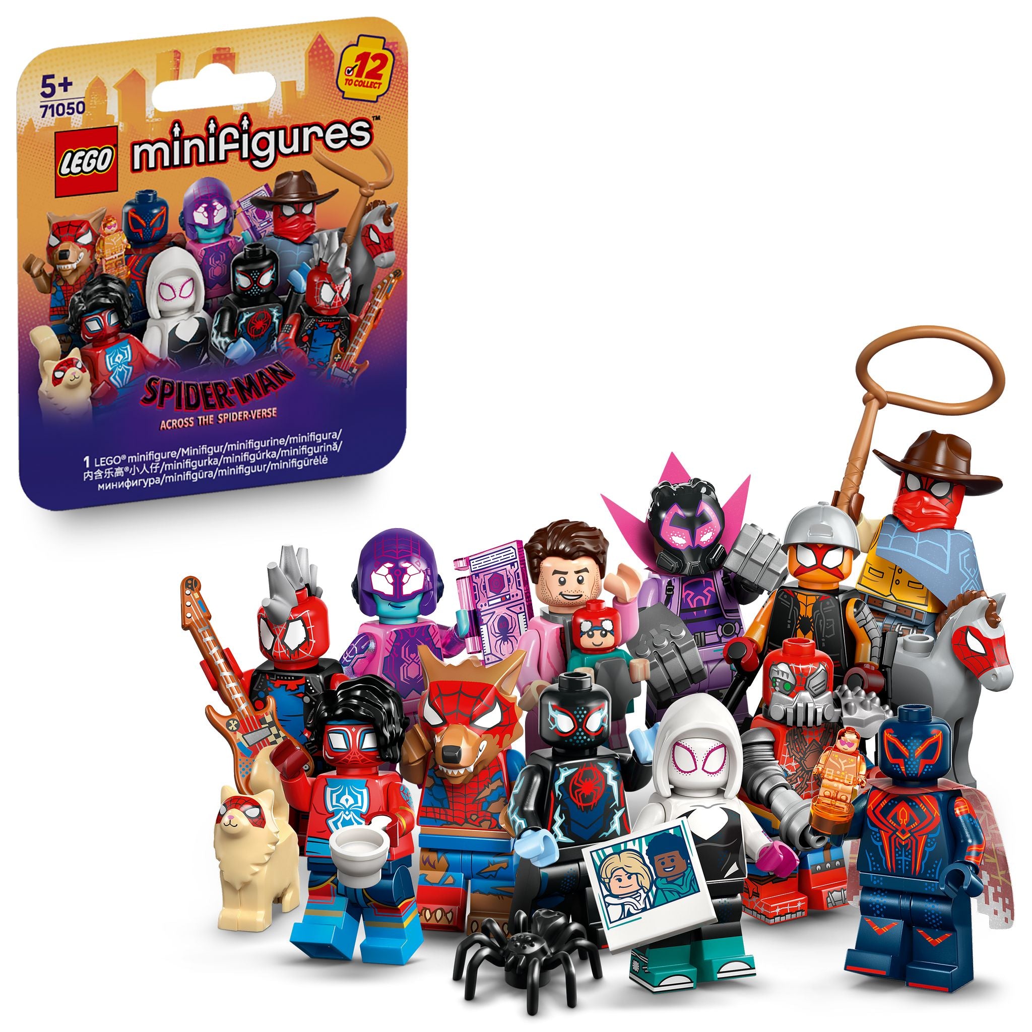 LEGO 71050 Minifigures Spider-Man: Across the Spider-Verse
