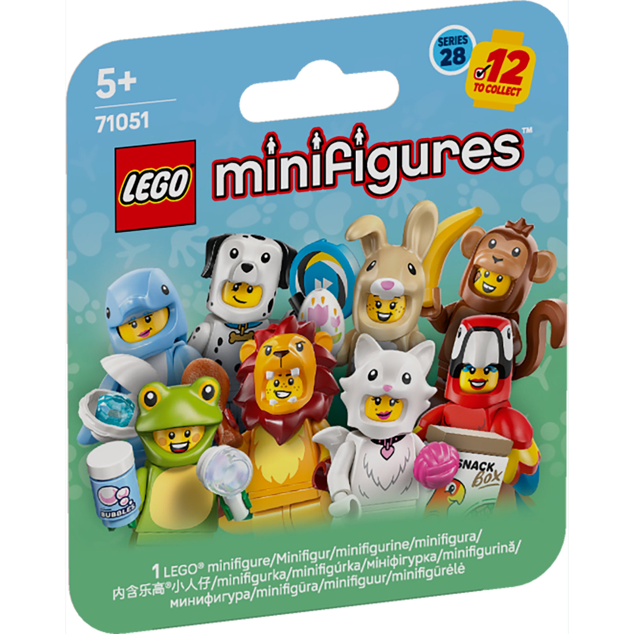 LEGO 71051 Minifigures Animal Series 28 Assorted Styles