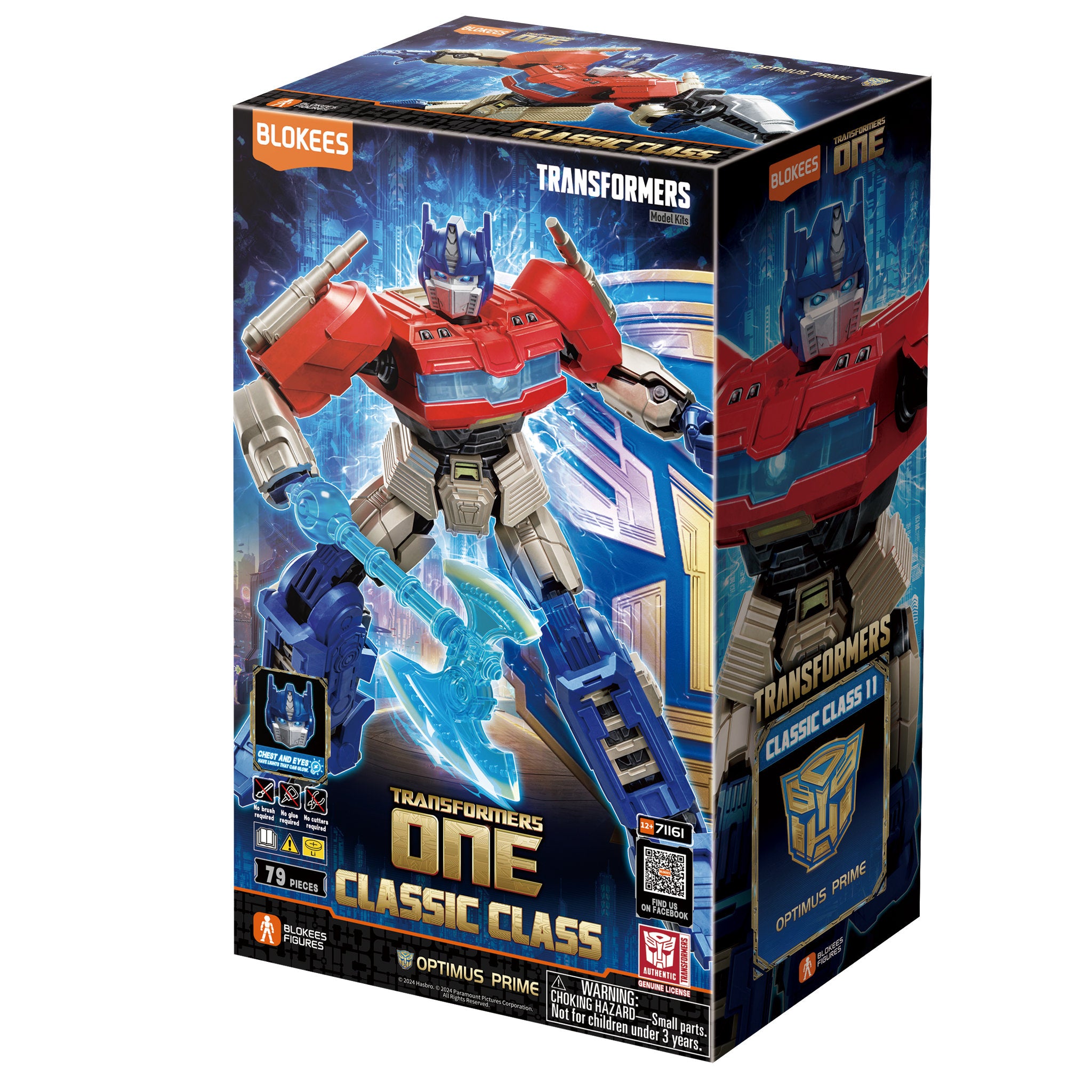 Blokees Transformers One Classic Class Optimus Prime