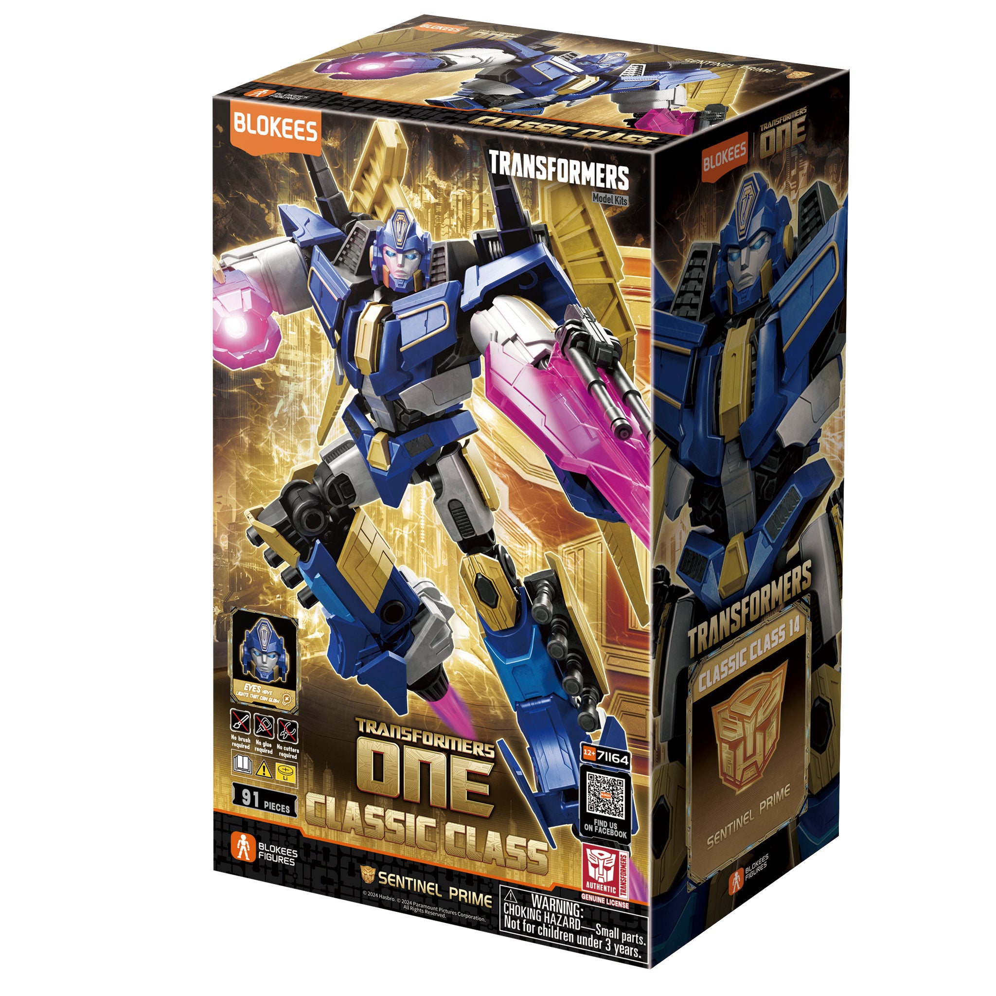 Transformers One Classic Class Sentinel Prime