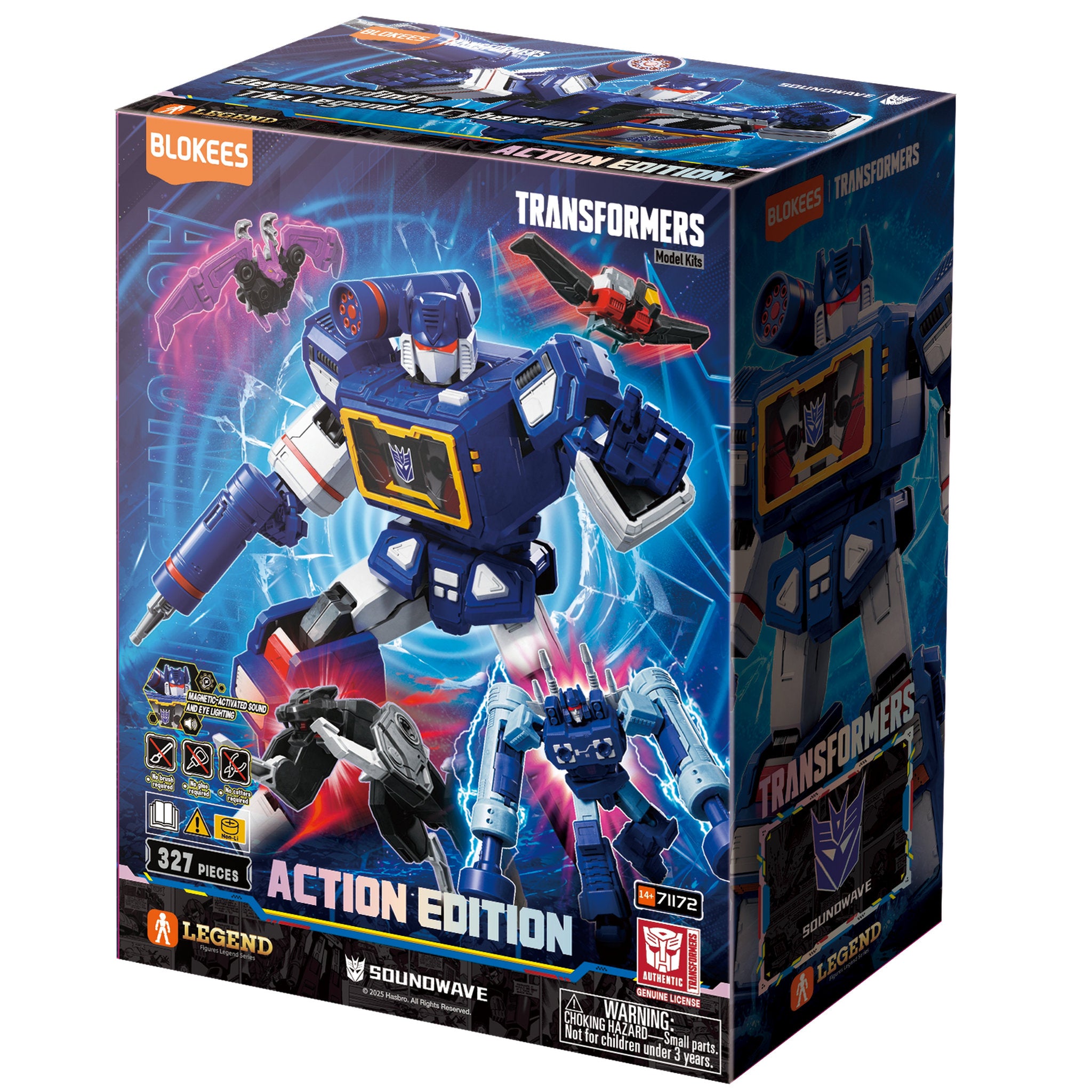 Blokees Transformers Action Edition Soundwave