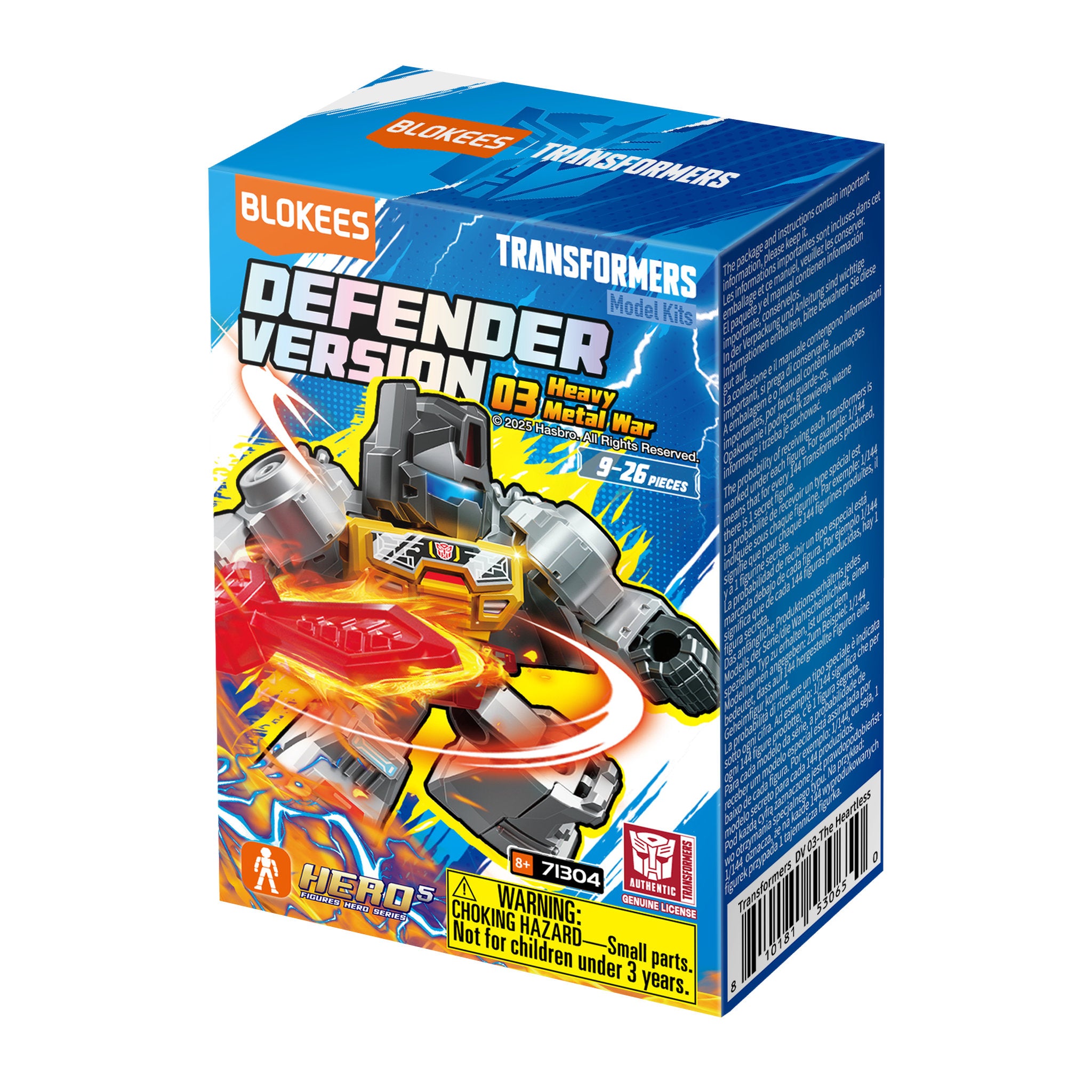 Blokees Transformers Defender Version Hero 5 Assorted Styles