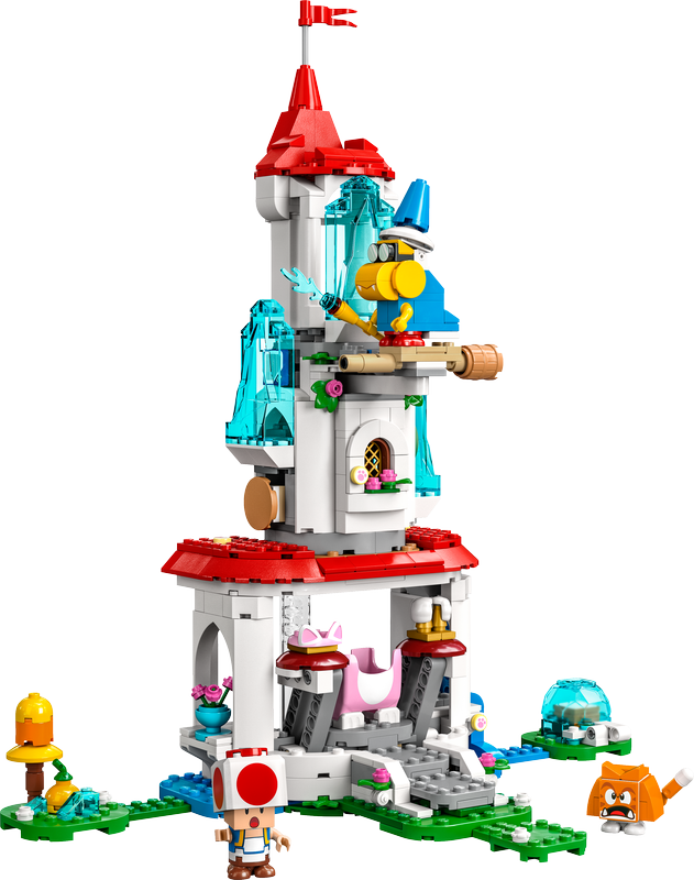 LEGO 71407 Super Mario Cat Peach Suit And Frozen Tower Expansion Set