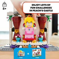 LEGO 71408 SUPER MARIO PEACH'S CASTLE EXPANSION SET
