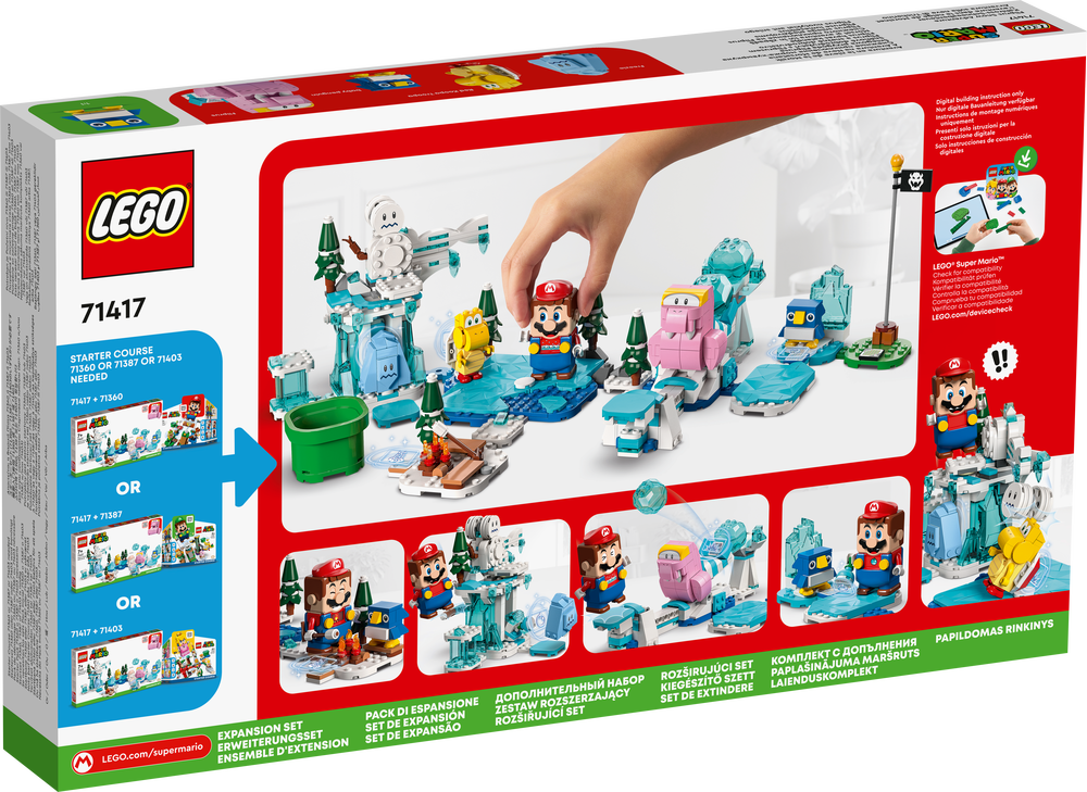 LEGO 71417 Super Mario Fliprus Snow Adventure Expansion Set