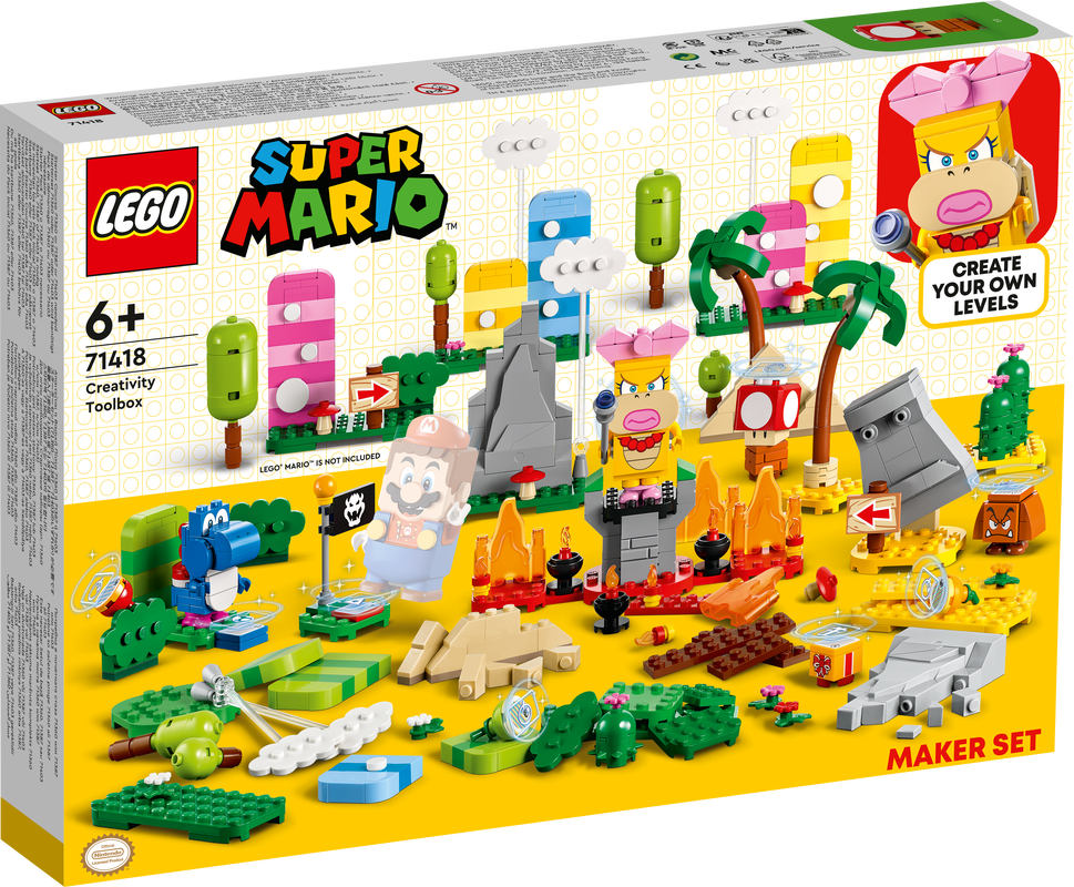 LEGO 71418 Super Mario Creativity Toolbox Maker Set
