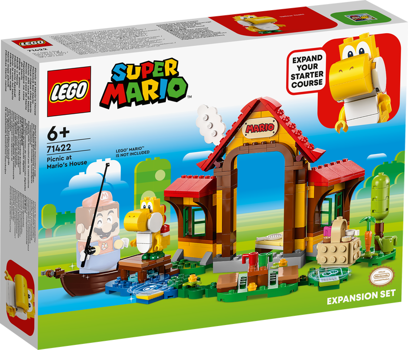 LEGO 71422 Super Mario Picnic At Mario's House Expansion Set