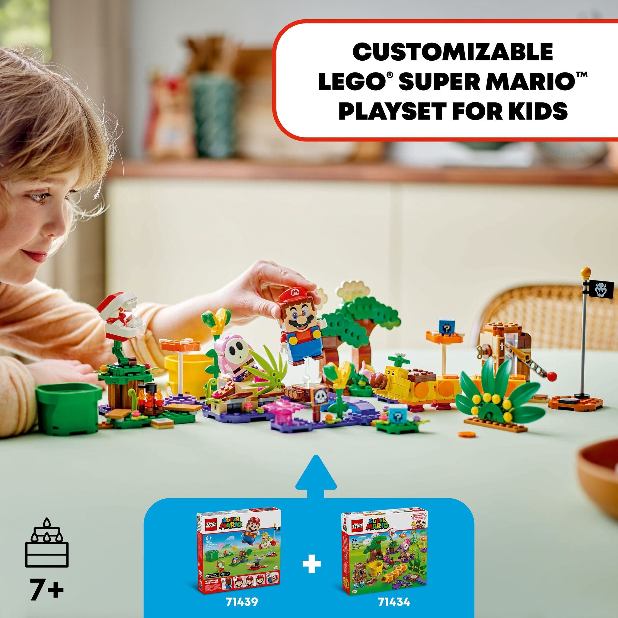 LEGO 71434 Super Mario Soda Jungle Maker Set