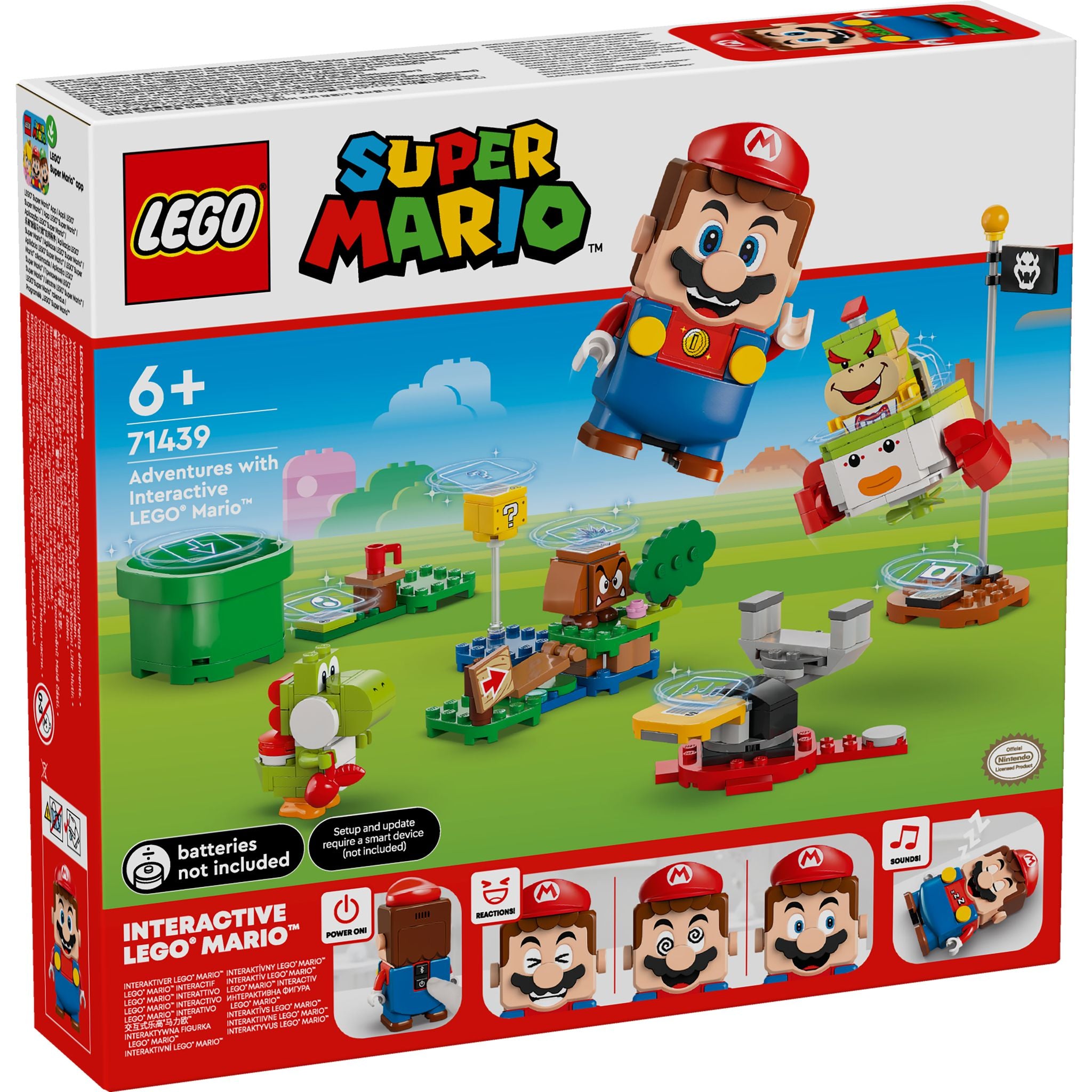 LEGO 71439 Super Mario Adventures With Interactive LEGO Mario