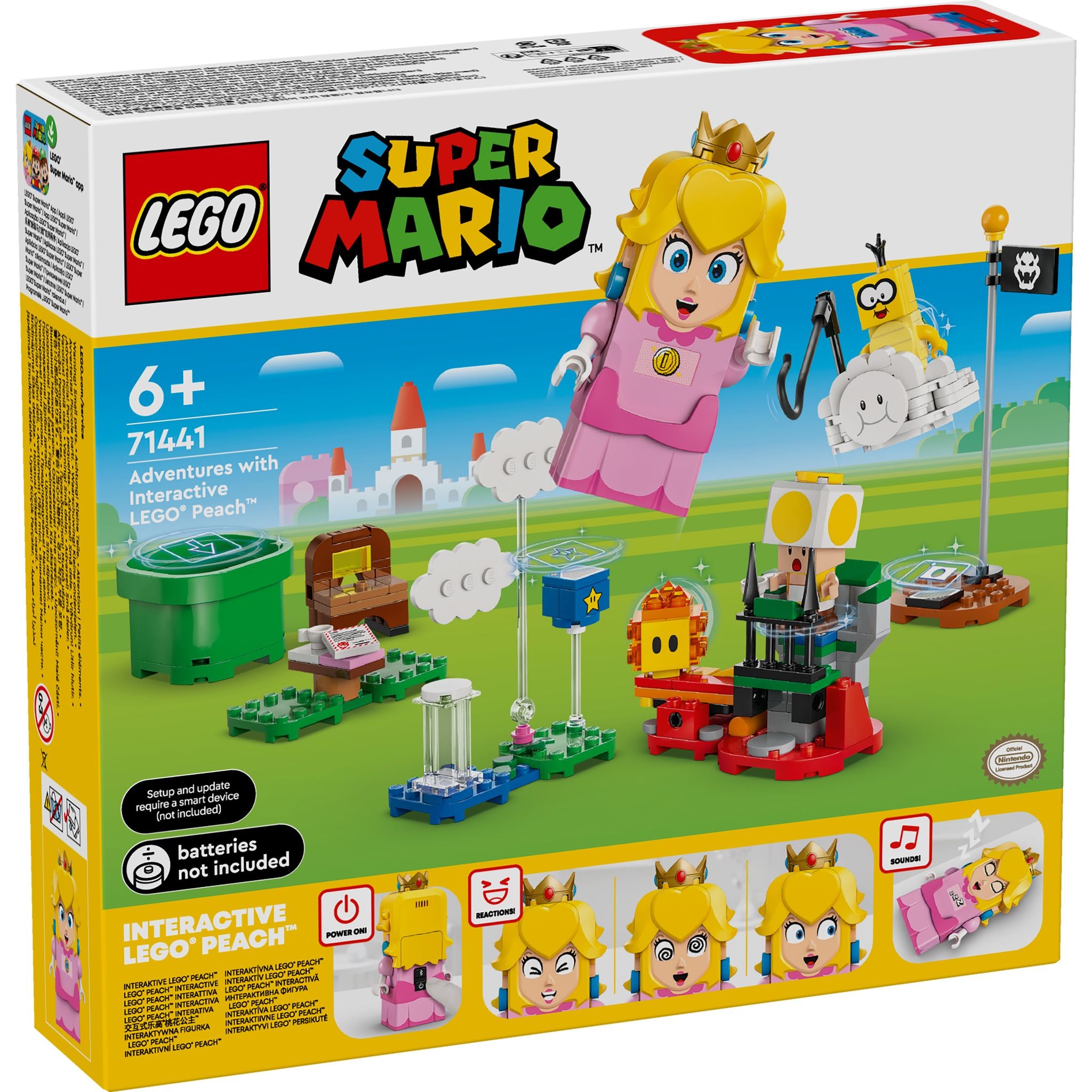 LEGO 71441 Super Mario Adventures With Interactive LEGO Peach