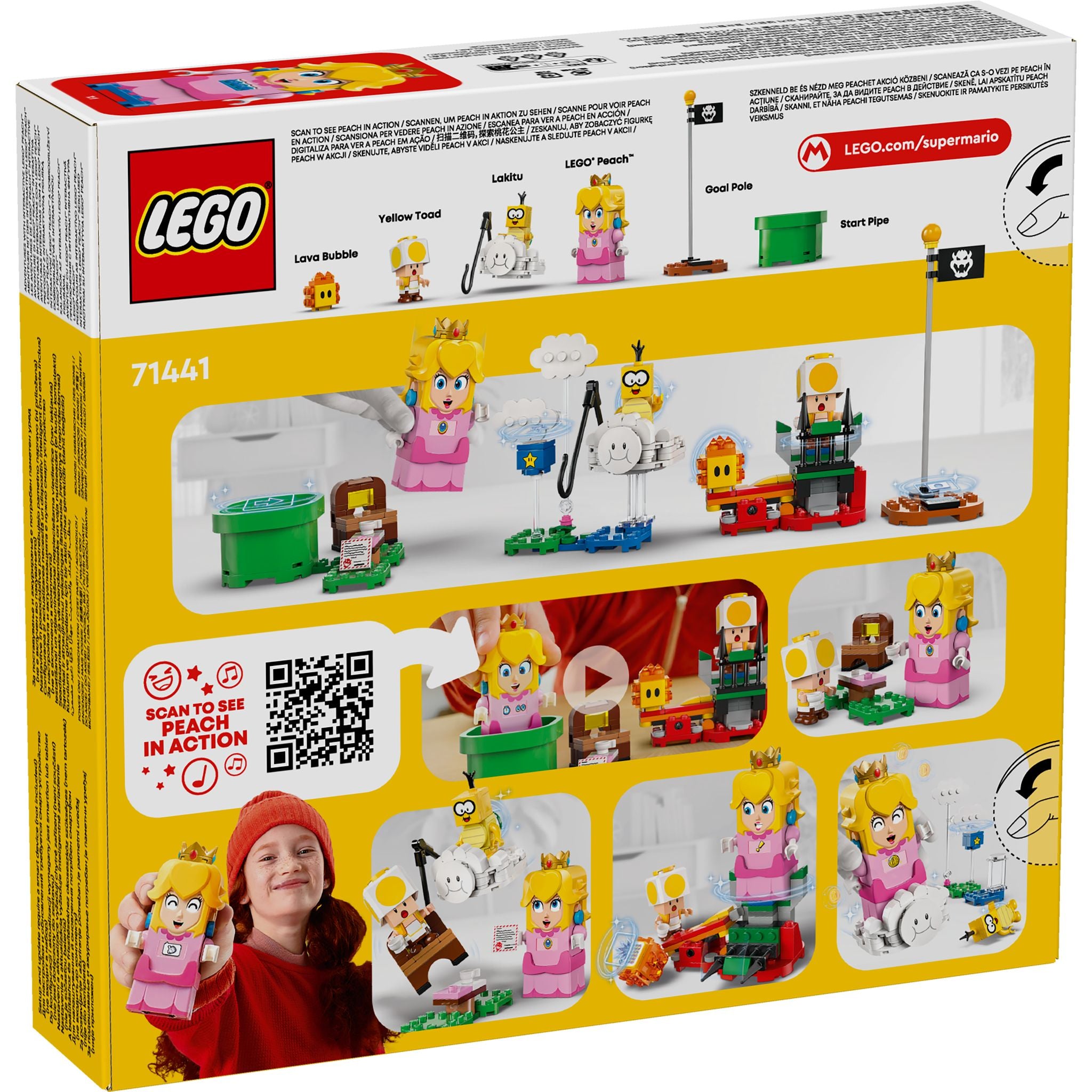 LEGO 71441 Super Mario Adventures With Interactive LEGO Peach
