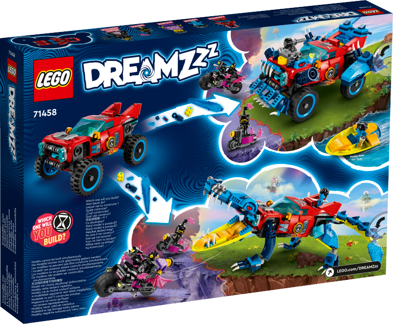 LEGO 71458 DREAMZzz Crocodile Car