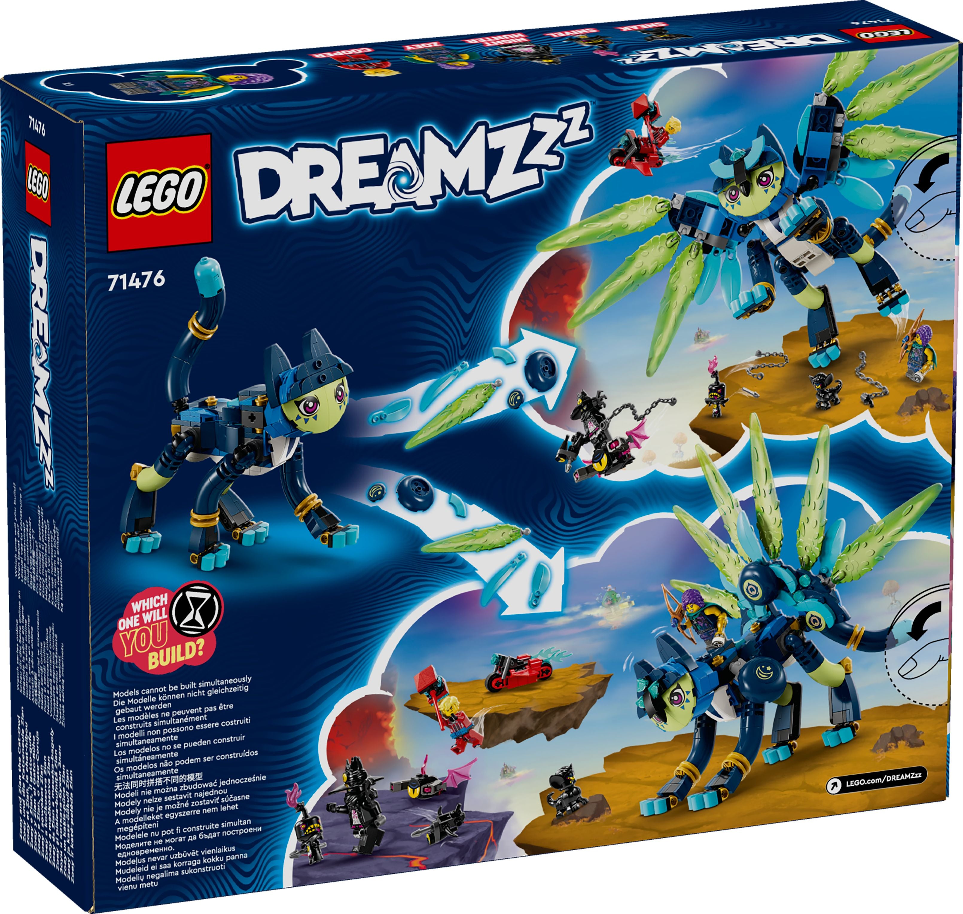 LEGO 71476 DREAMZzz Zoey And Zian The Cat Owl