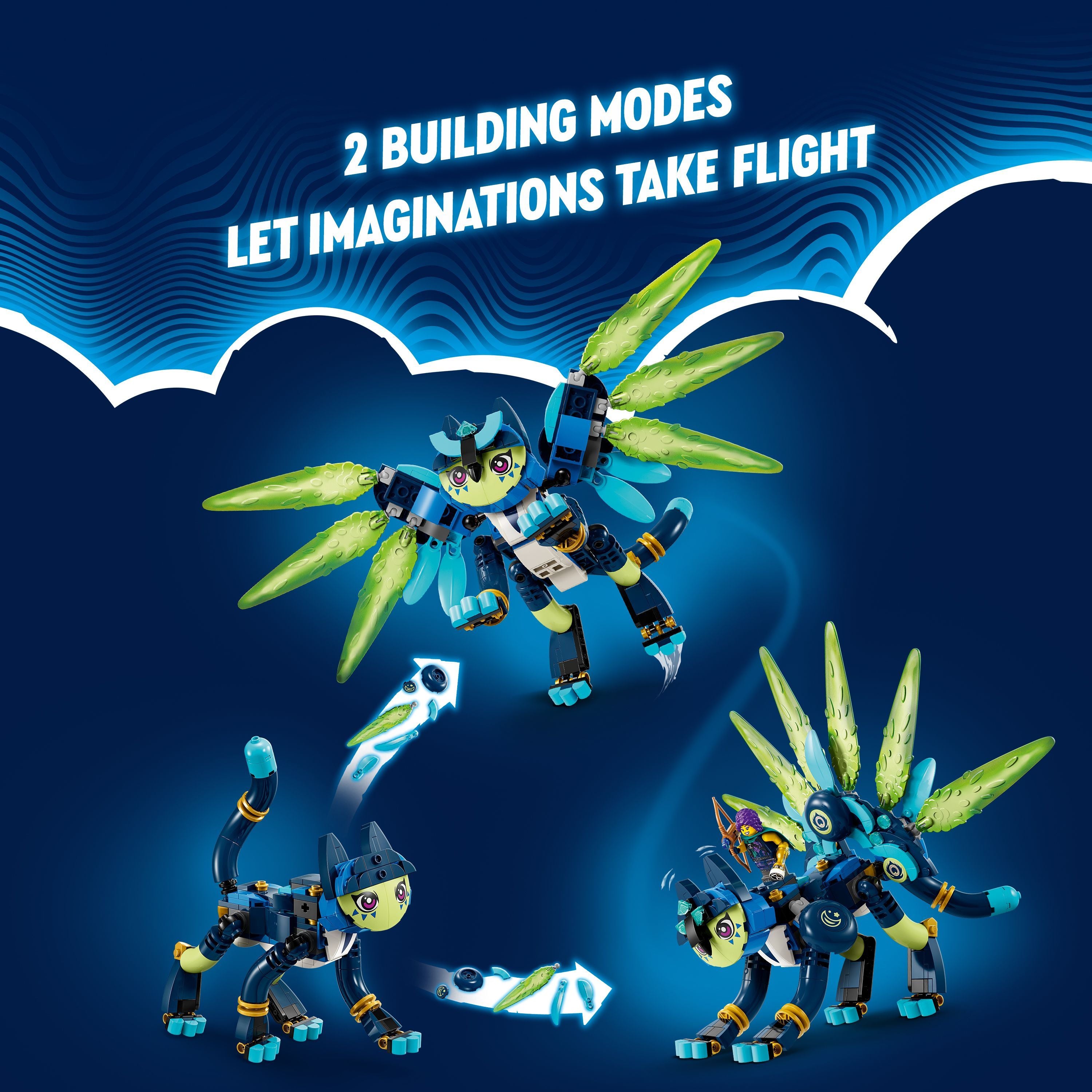 LEGO 71476 DREAMZzz Zoey And Zian The Cat Owl