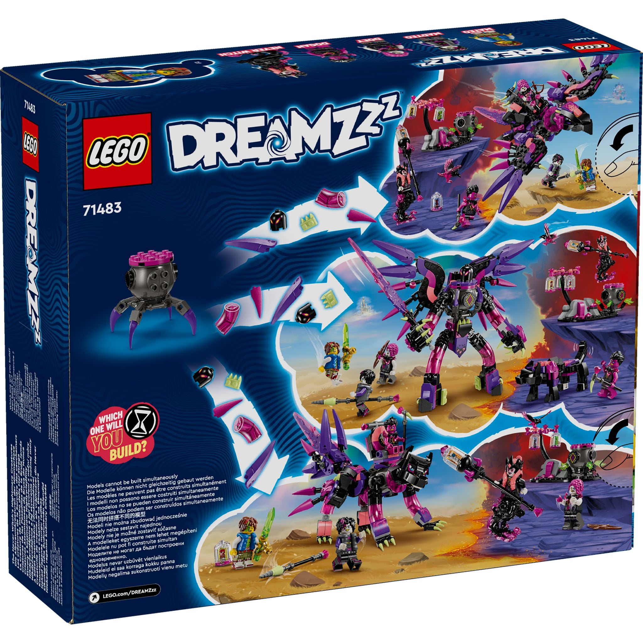 LEGO 71483 DREAMZzz The Never Witch's Nightmare Creatures
