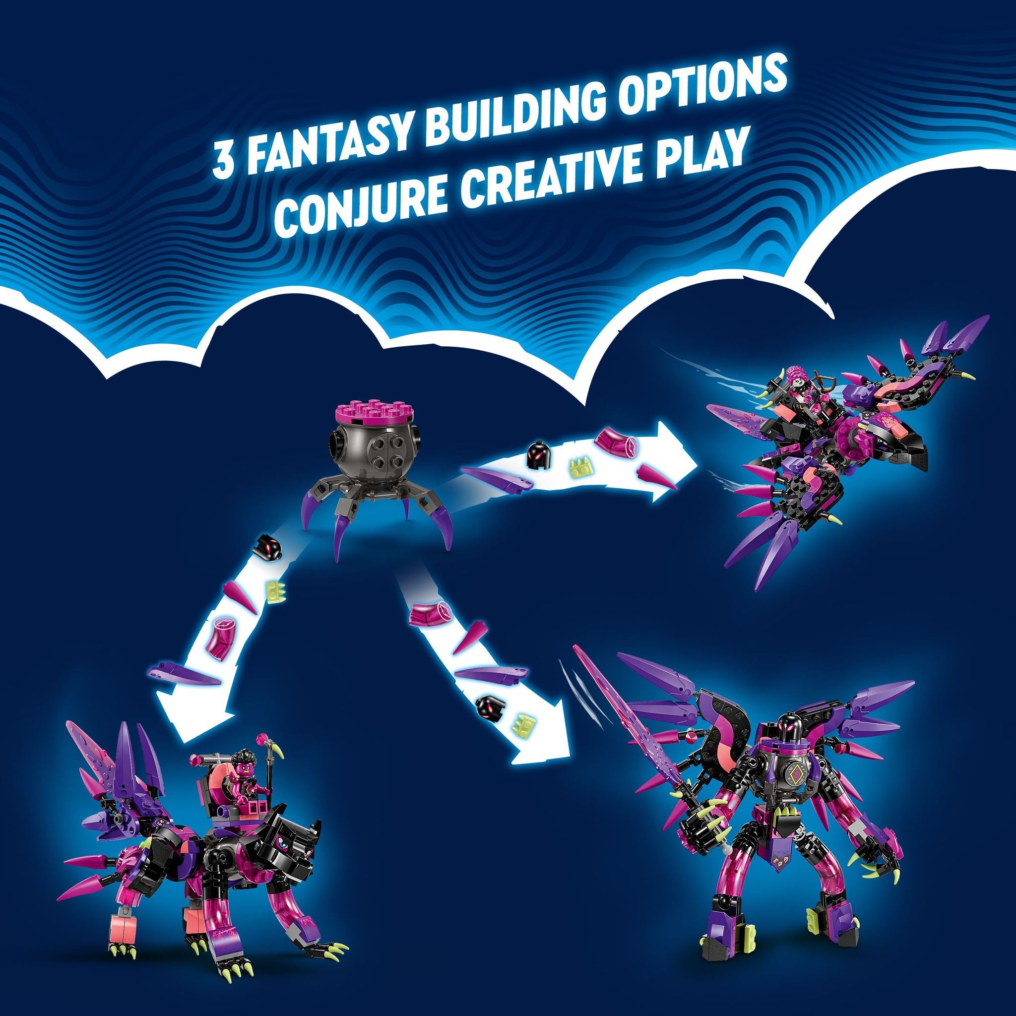 LEGO 71483 DREAMZzz The Never Witch's Nightmare Creatures