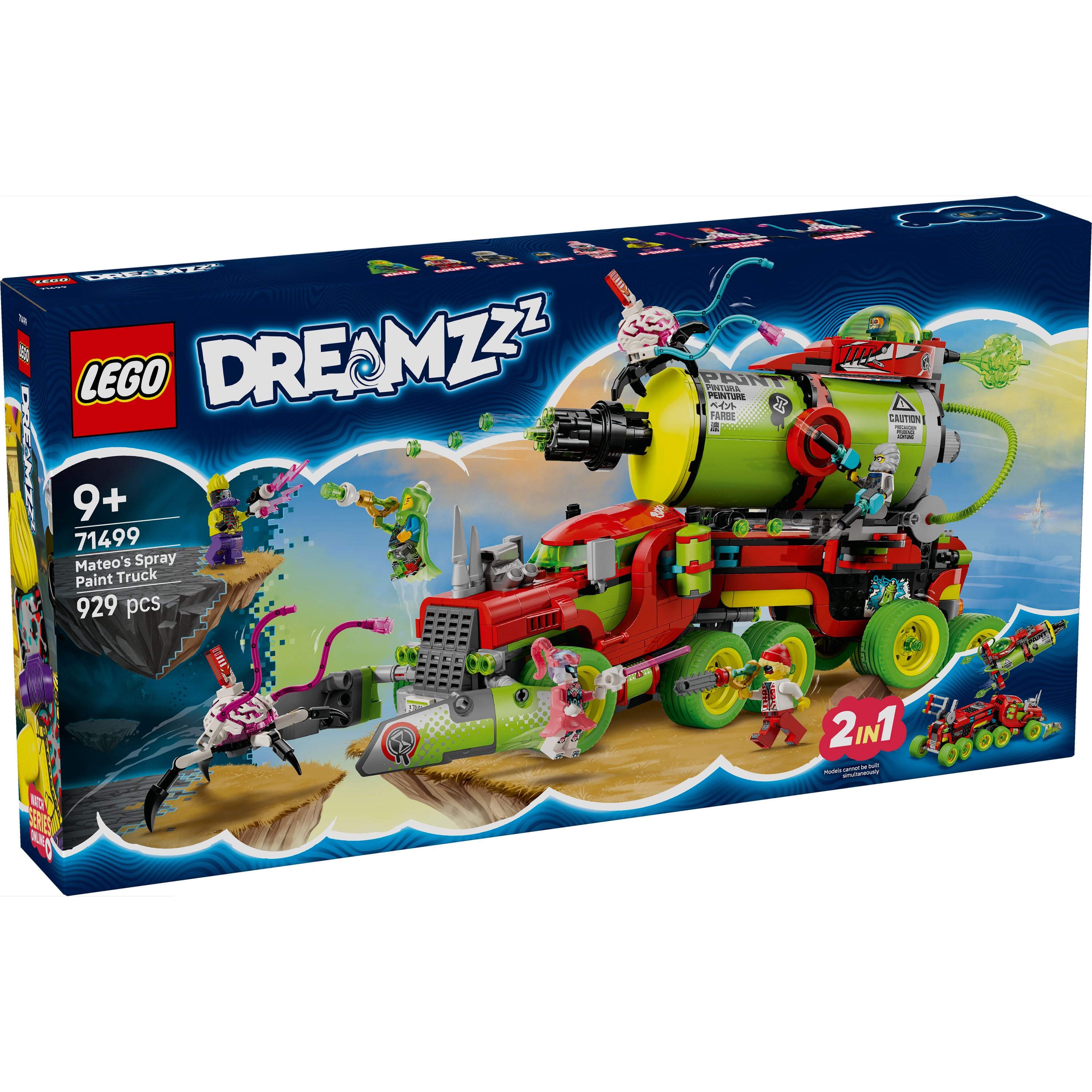 LEGO 71499 DREAMZzz Mateo’s Spray Paint Truck