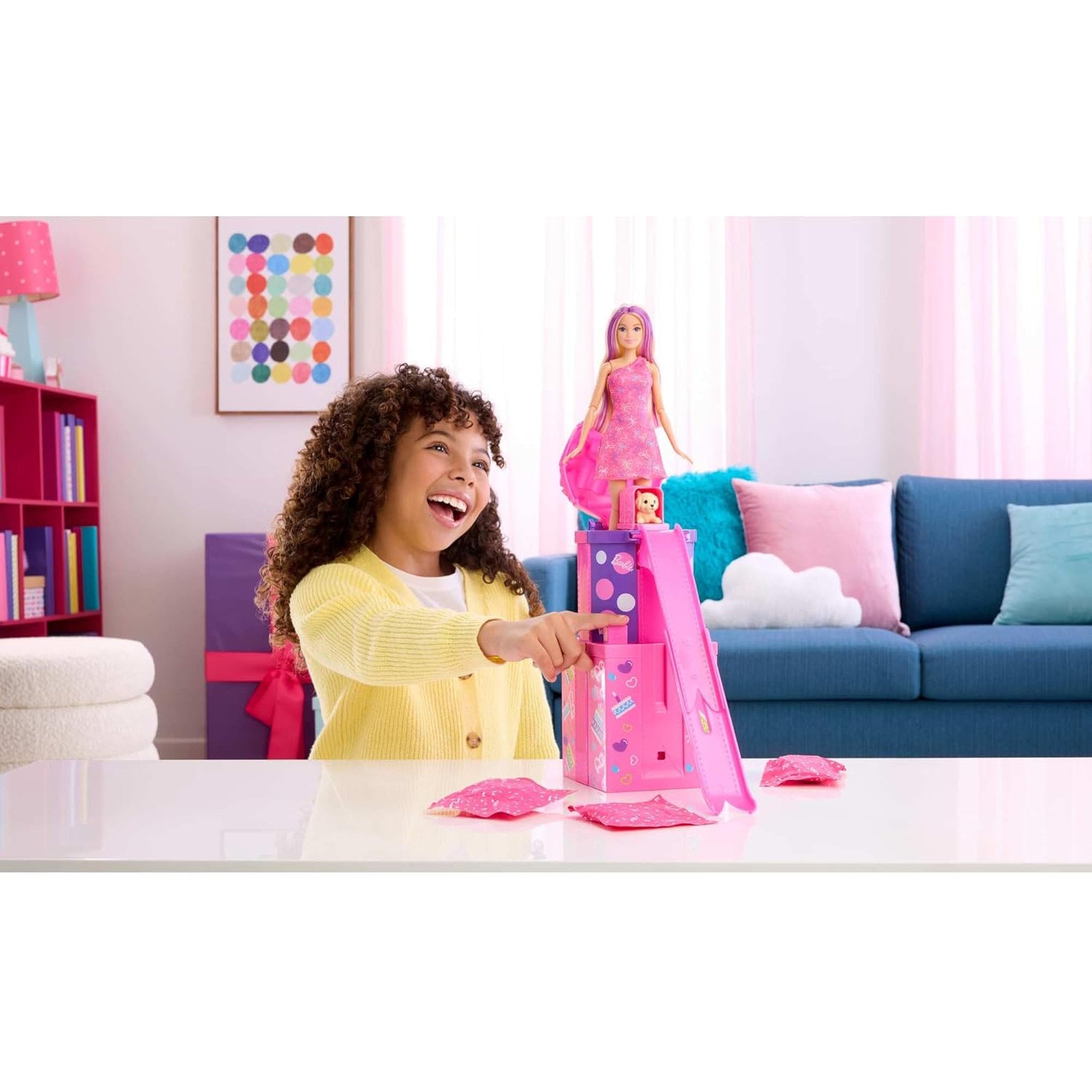 Barbie Rise And Surprise Pet Birthday Doll