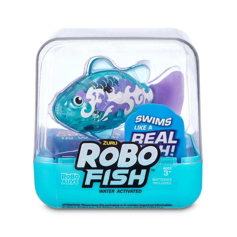 ZURU Robo Alive Robo Fish Series 2 Colour Change Fish Assorted Styles