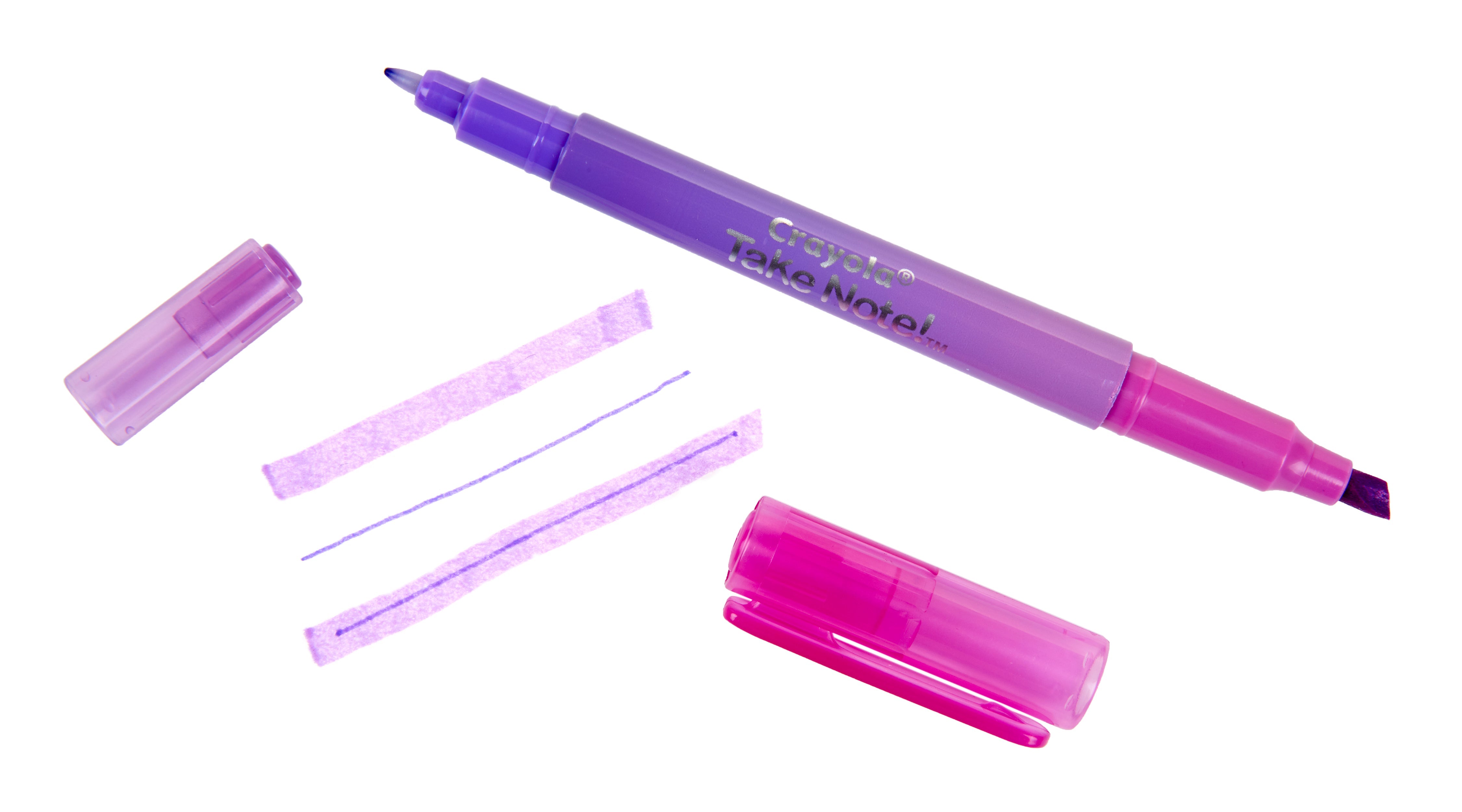 Crayola Take Note! Dual-Ended Highlighter Pens 6 Pack